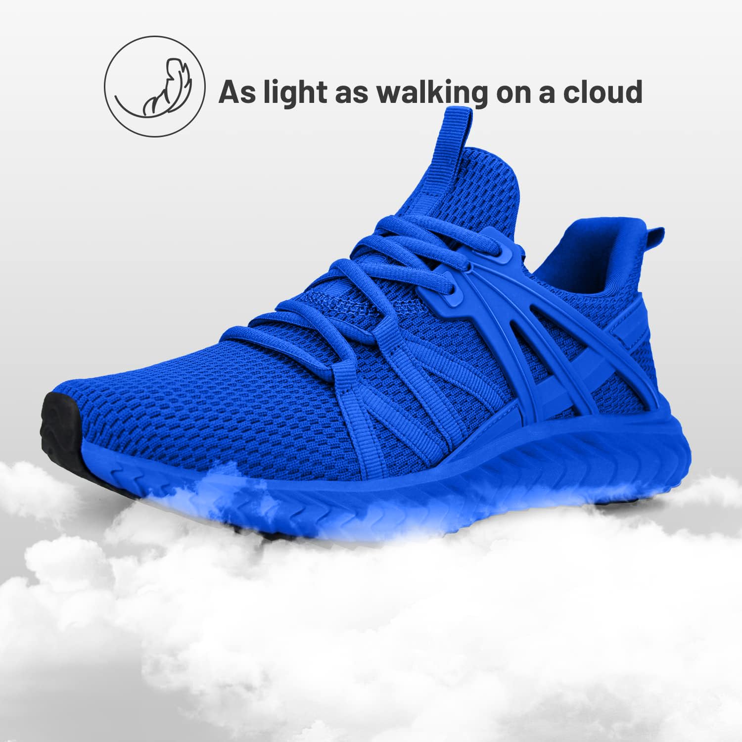 Women's Slip-On Walking Sneakers – Lightweight Casual Shoes for Gym & Travel