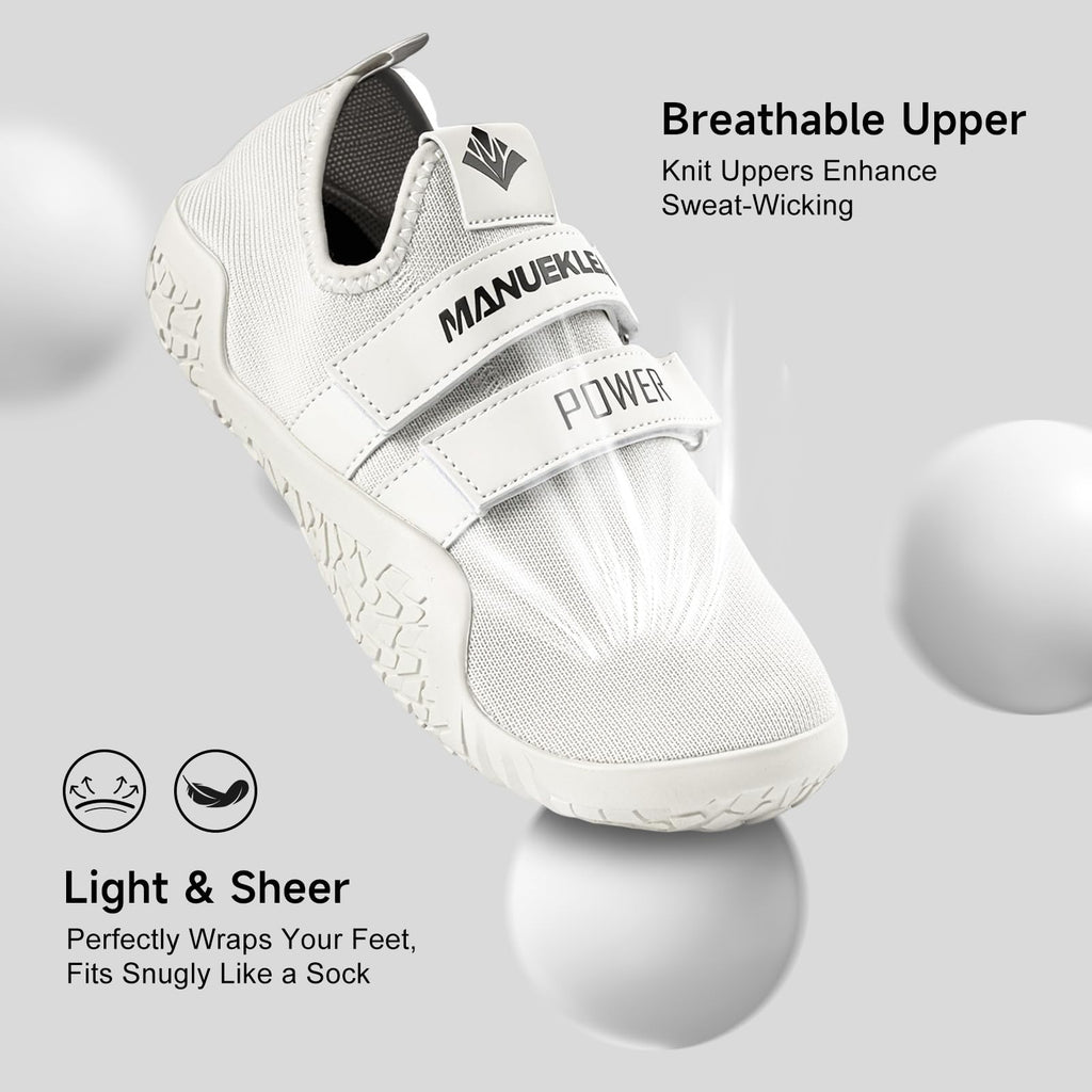 Deadlift & Weightlifting Shoes – Flat Barefoot Training Shoes for Men & Women
