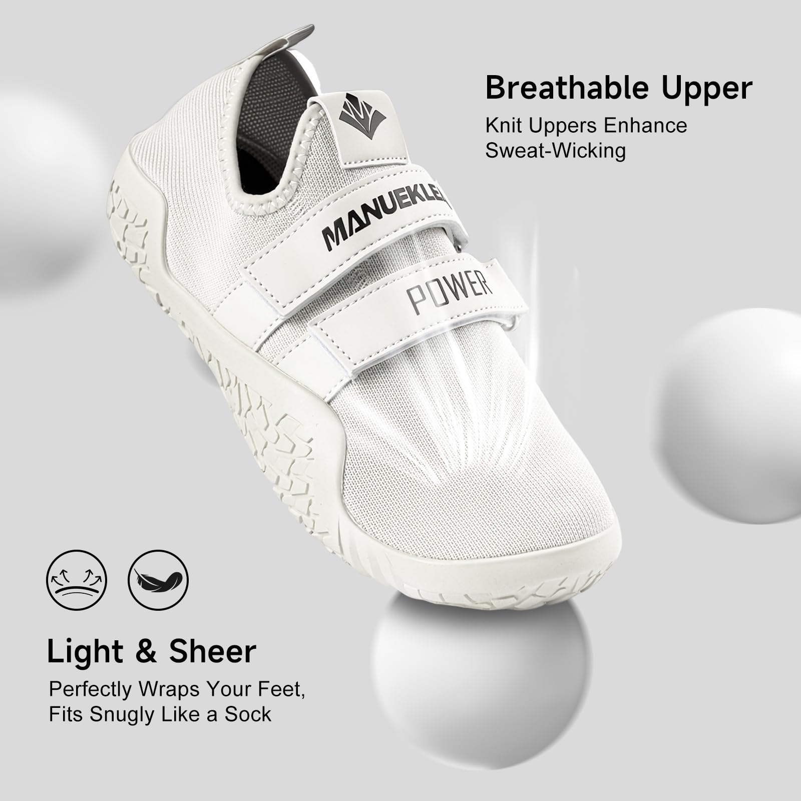 Deadlift & Weightlifting Shoes – Flat Barefoot Training Shoes for Men & Women