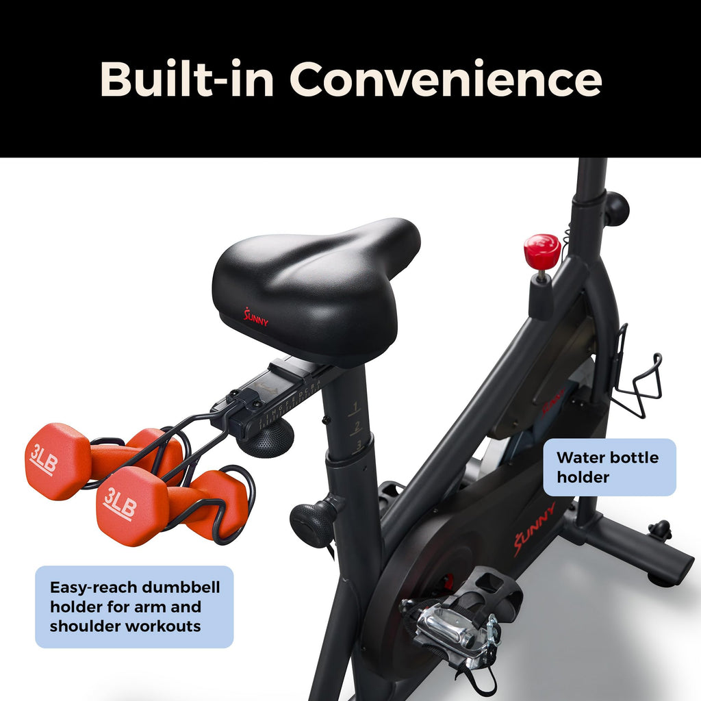 Smart Magnetic Indoor Cycling Bike – Quiet Belt Drive Exercise Bike for Home Cardio