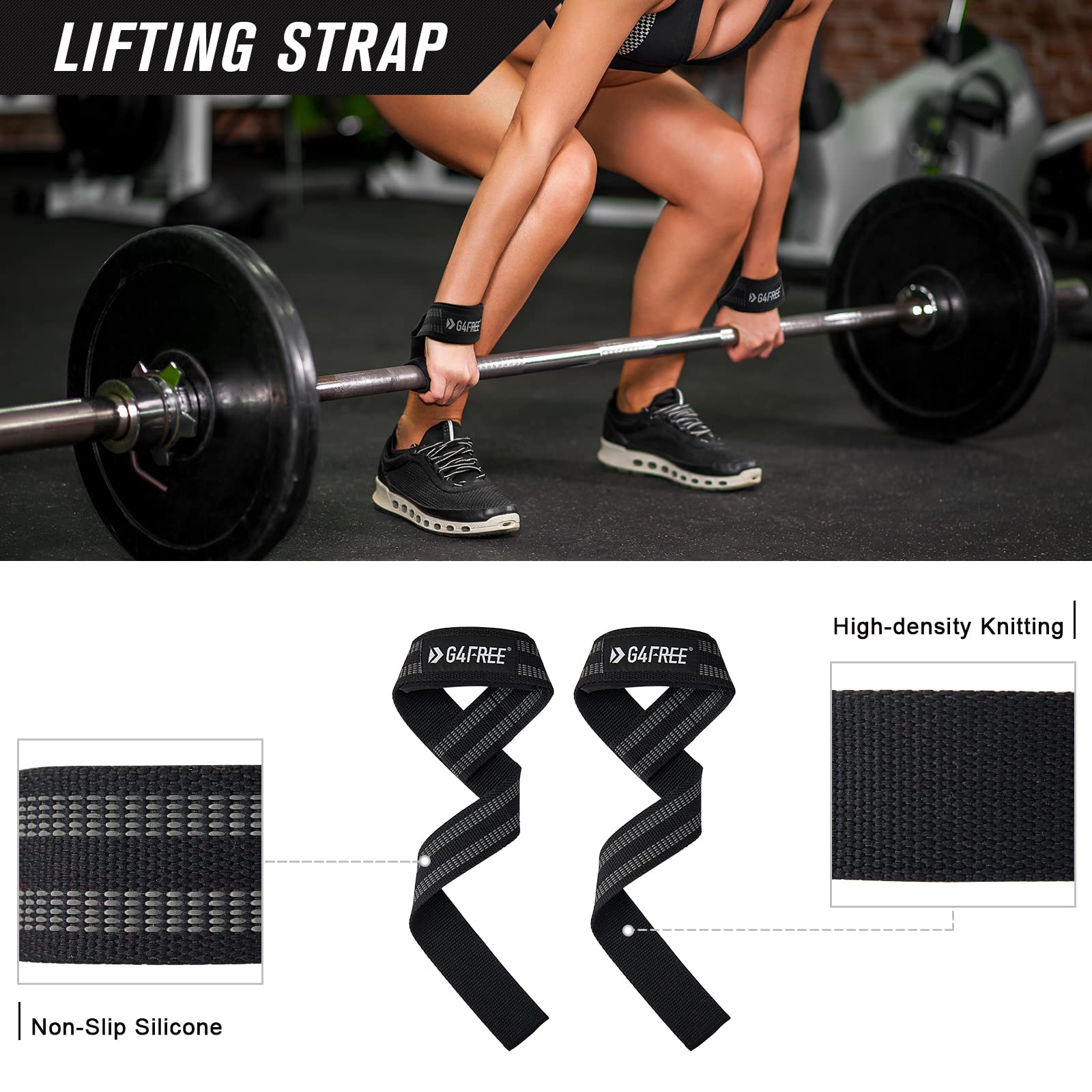 9-Piece Barbell Pad Set – Squat & Hip Thrust Cushion with Resistance Bands & Straps