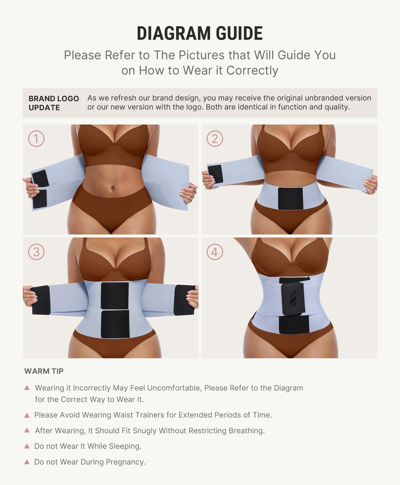 Waist Trainer Trimmer Belt – Tummy Control Ab Belt & Body Shaper for Women & Men