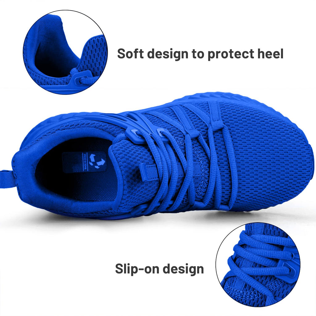 Women's Slip-On Walking Sneakers – Lightweight Casual Shoes for Gym & Travel