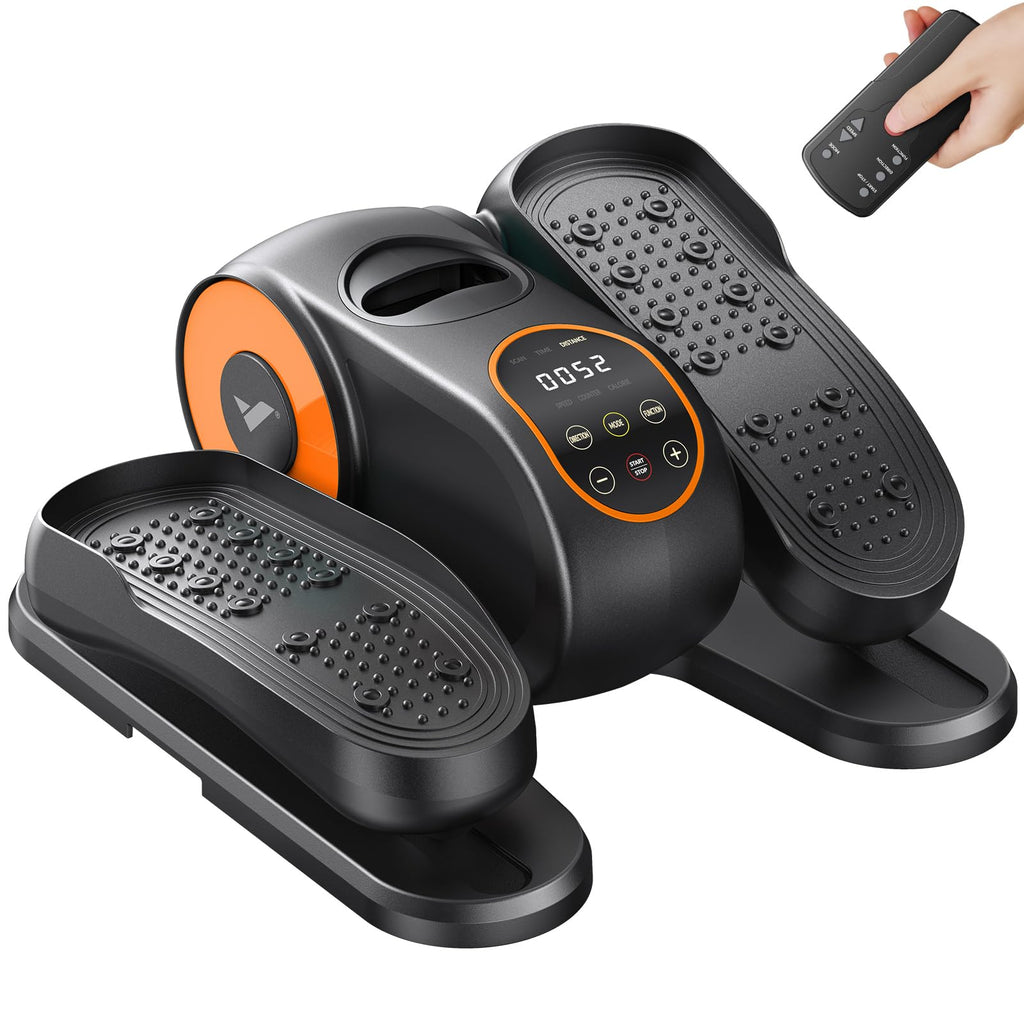 Under Desk Elliptical – Quiet Seated Pedal Exerciser for Home & Office