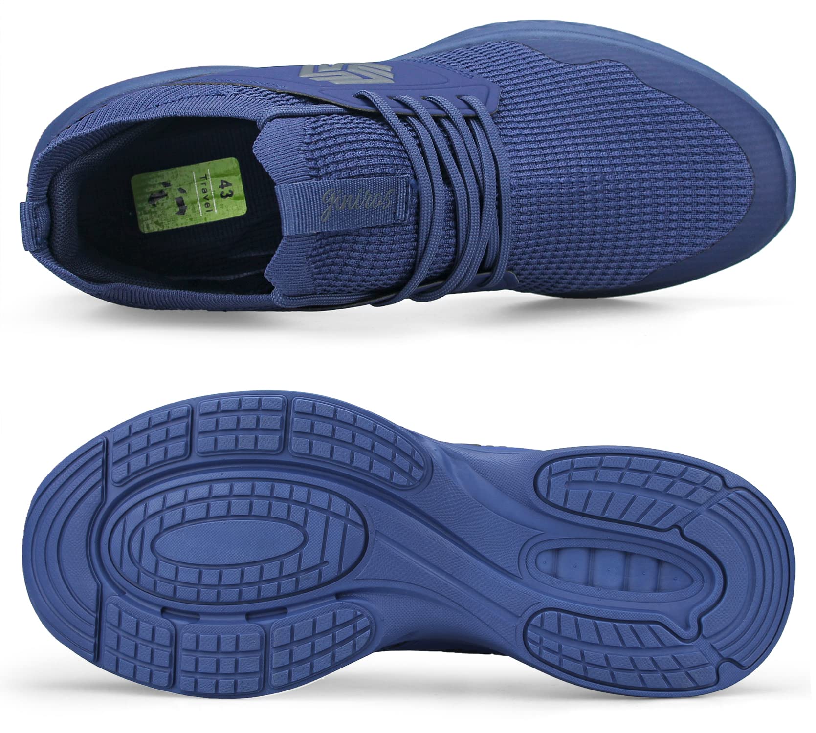 Men's Non-Slip Slip-On Running Shoes – Breathable Lightweight Sneakers