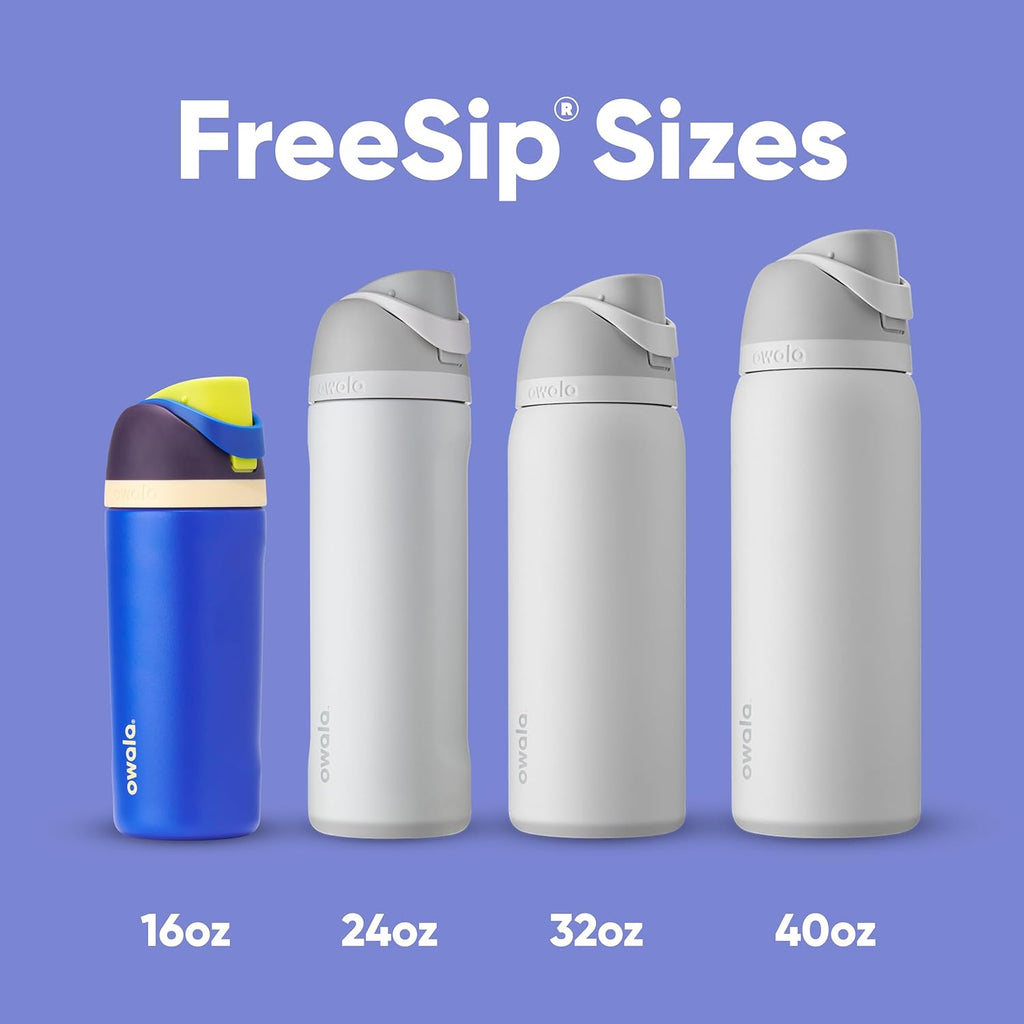 Insulated Stainless Steel Water Bottle with Straw – 32 oz Leak-Proof Sports Bottle