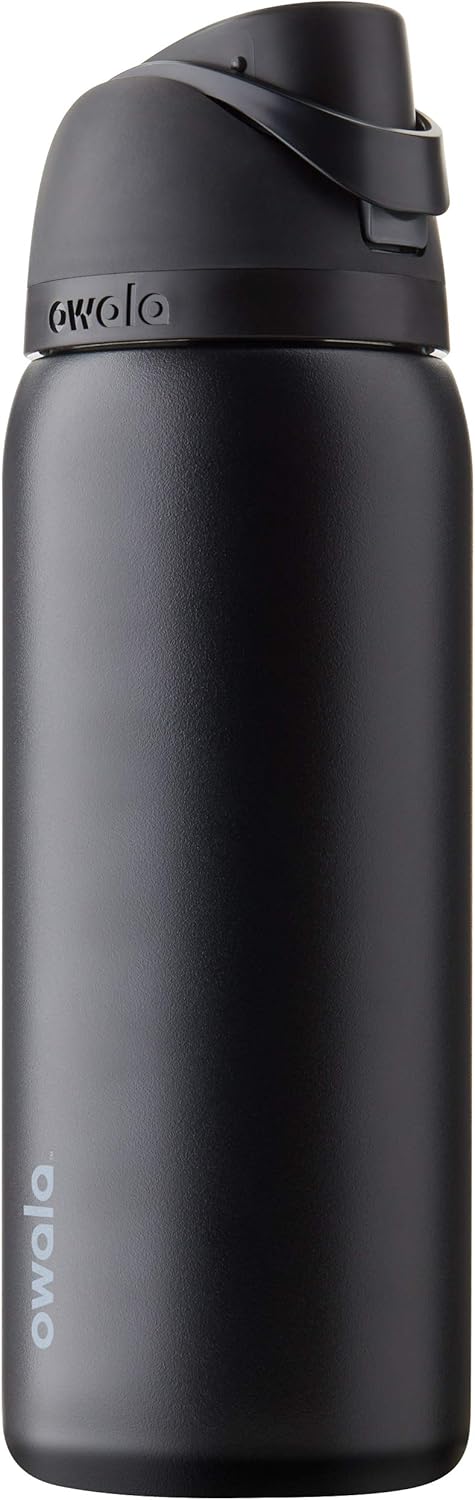 Insulated Stainless Steel Water Bottle with Straw – 32 oz Leak-Proof Sports Bottle
