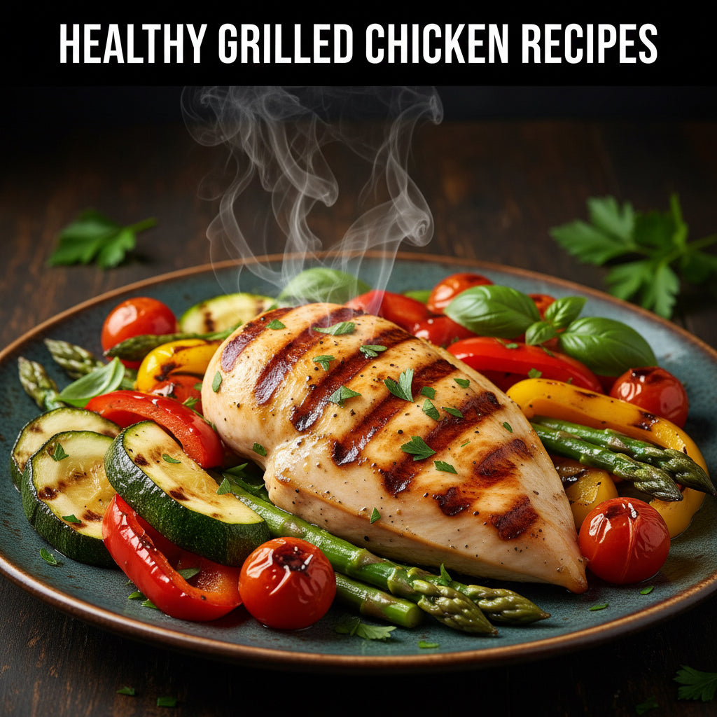 Healthy Grilled Chicken Cookbook for Weight Loss | High-Protein Recipe eBook