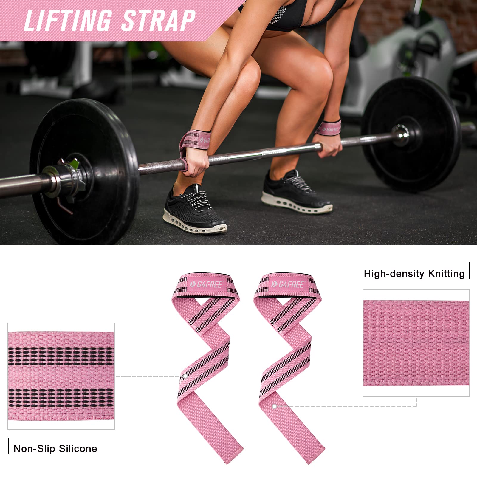 9-Piece Barbell Pad Set – Squat & Hip Thrust Cushion with Resistance Bands & Straps