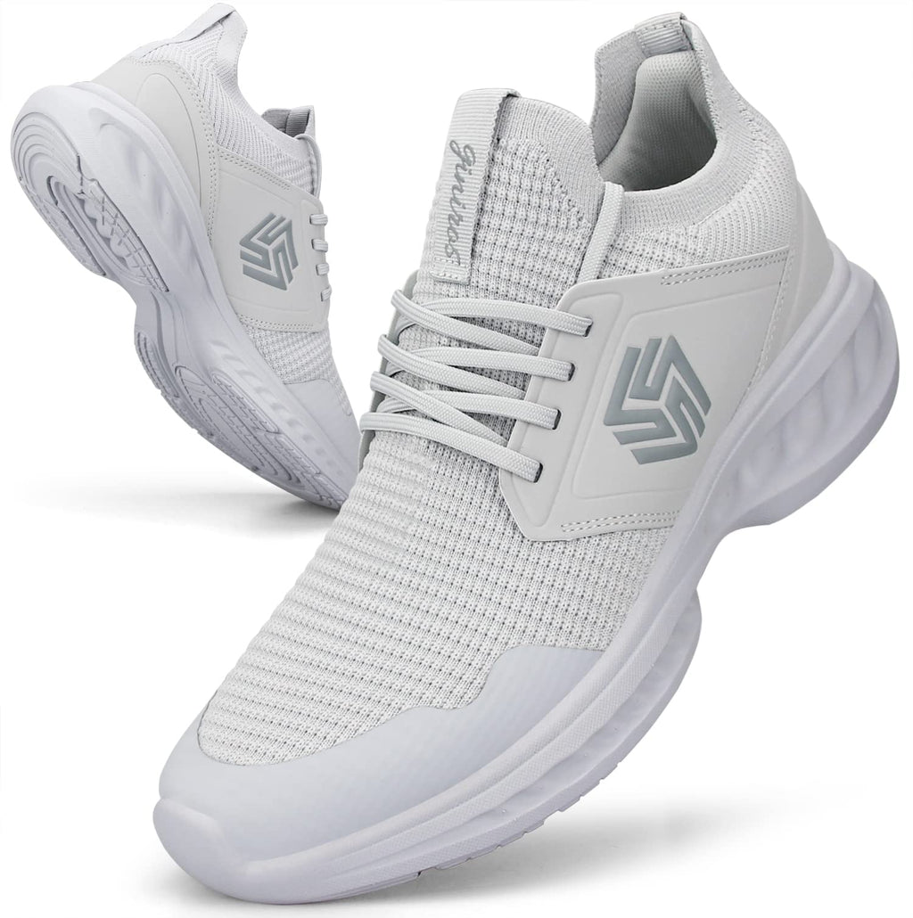 Men's Non-Slip Slip-On Running Shoes – Breathable Lightweight Sneakers