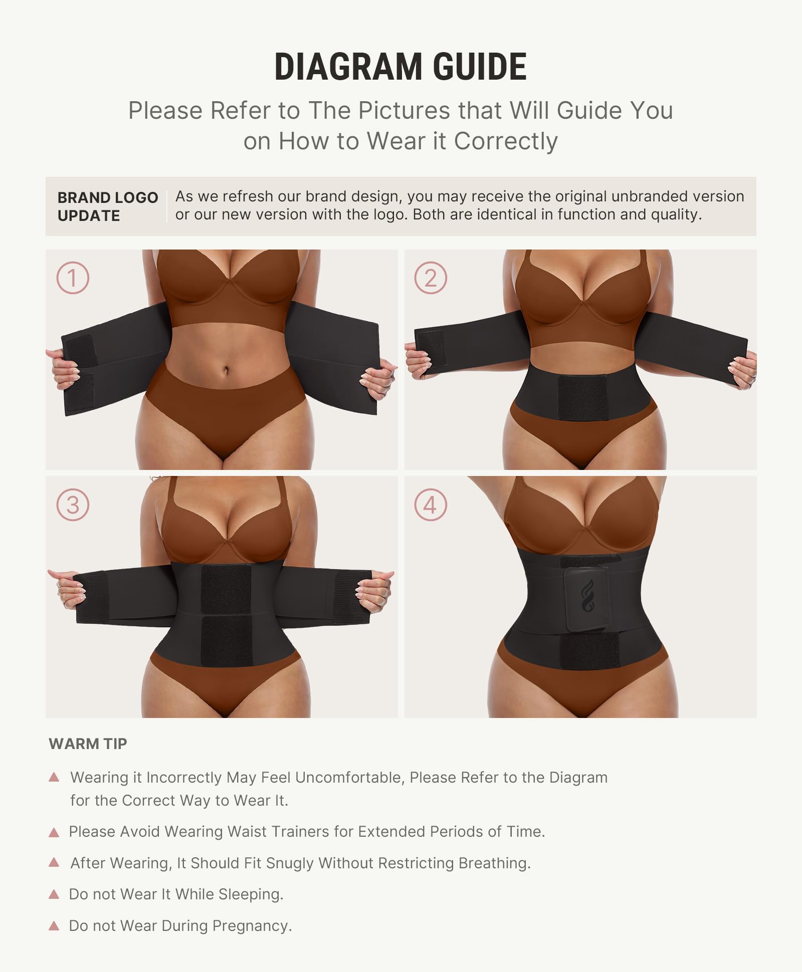 Waist Trainer Trimmer Belt – Tummy Control Ab Belt & Body Shaper for Women & Men
