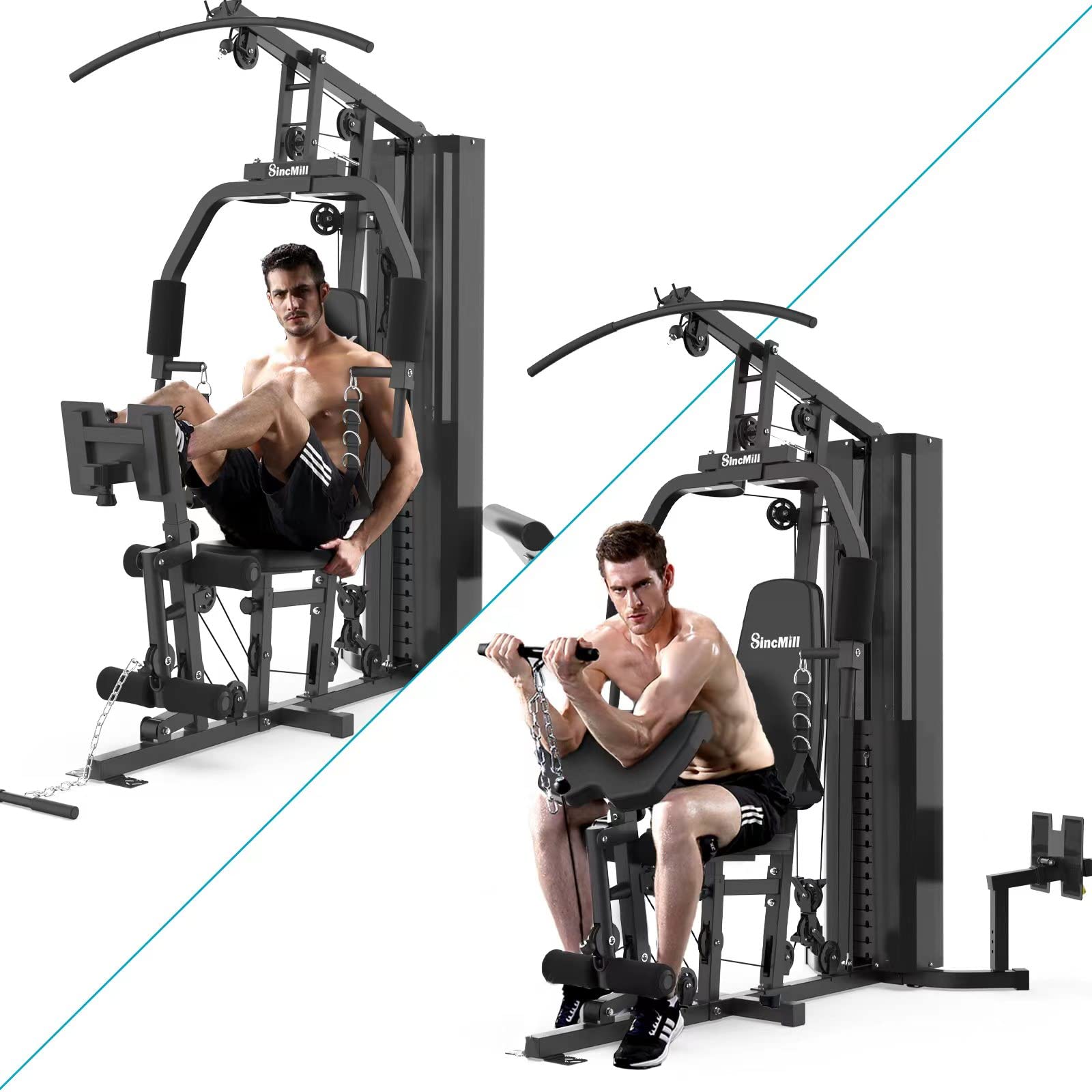 Multifunctional Home Gym System – Full Body Strength Training Station