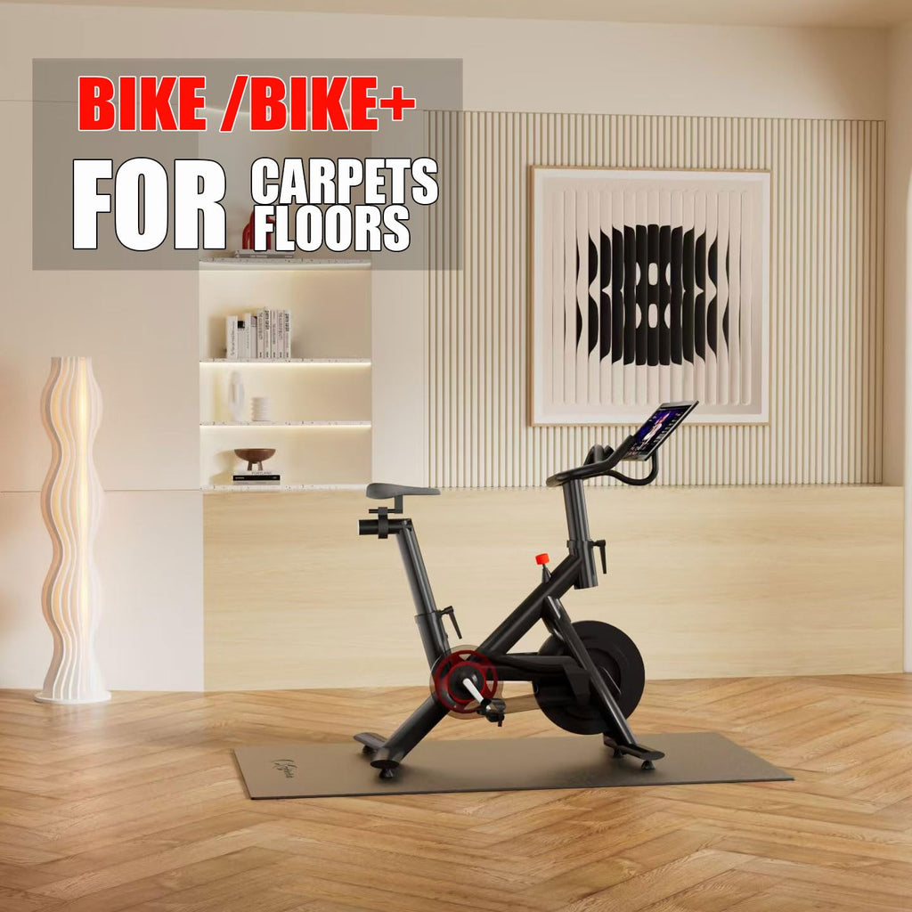 Exercise Bike & Treadmill Floor Mat – 6mm Hardwood Floor & Carpet Protector