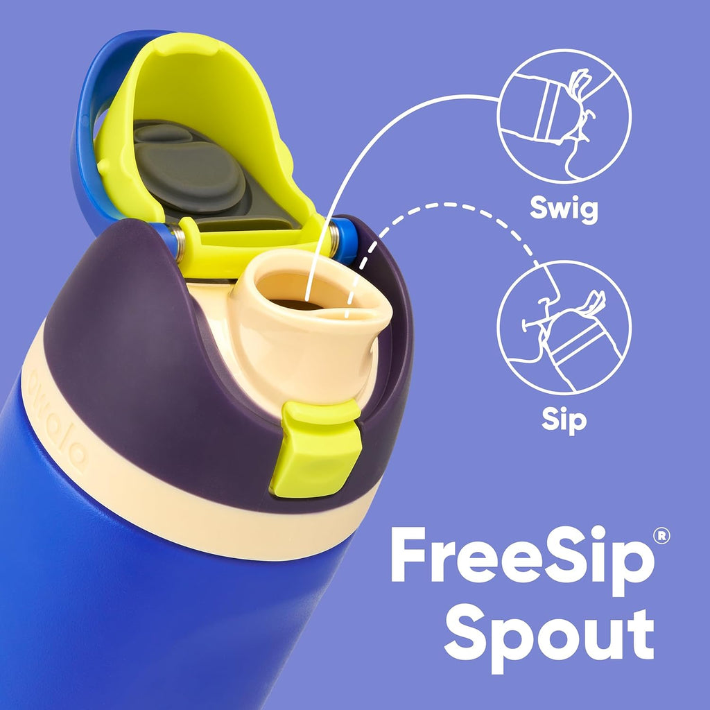 Insulated Stainless Steel Water Bottle with Straw – 32 oz Leak-Proof Sports Bottle