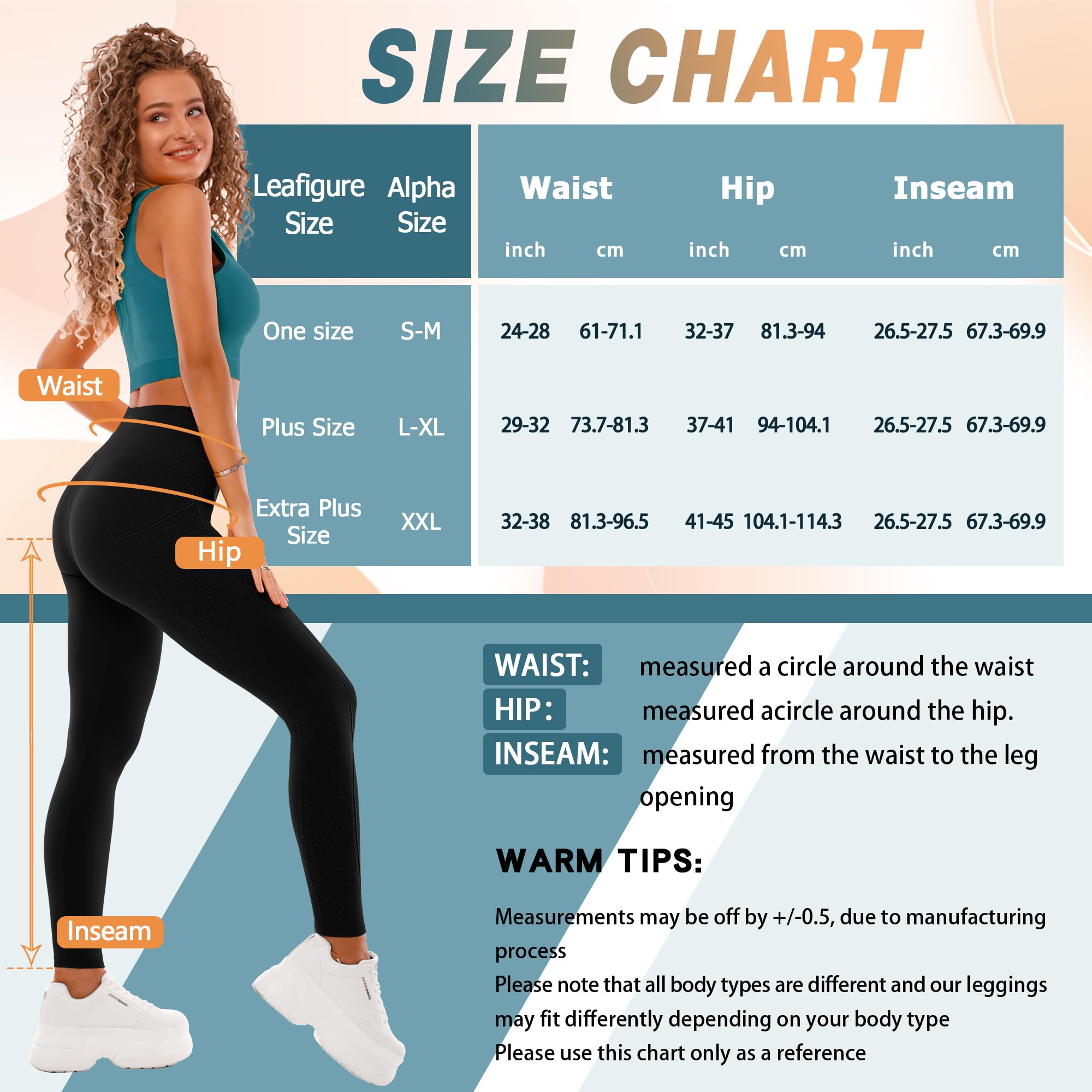 Women's High-Waisted Leggings with Pockets – Buttery-Soft Yoga Pants