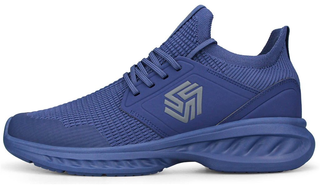 Men's Non-Slip Slip-On Running Shoes – Breathable Lightweight Sneakers