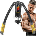 Adjustable hydraulic twister arm exerciser for chest and arm training