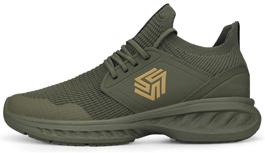 Men's Non-Slip Slip-On Running Shoes – Breathable Lightweight Sneakers
