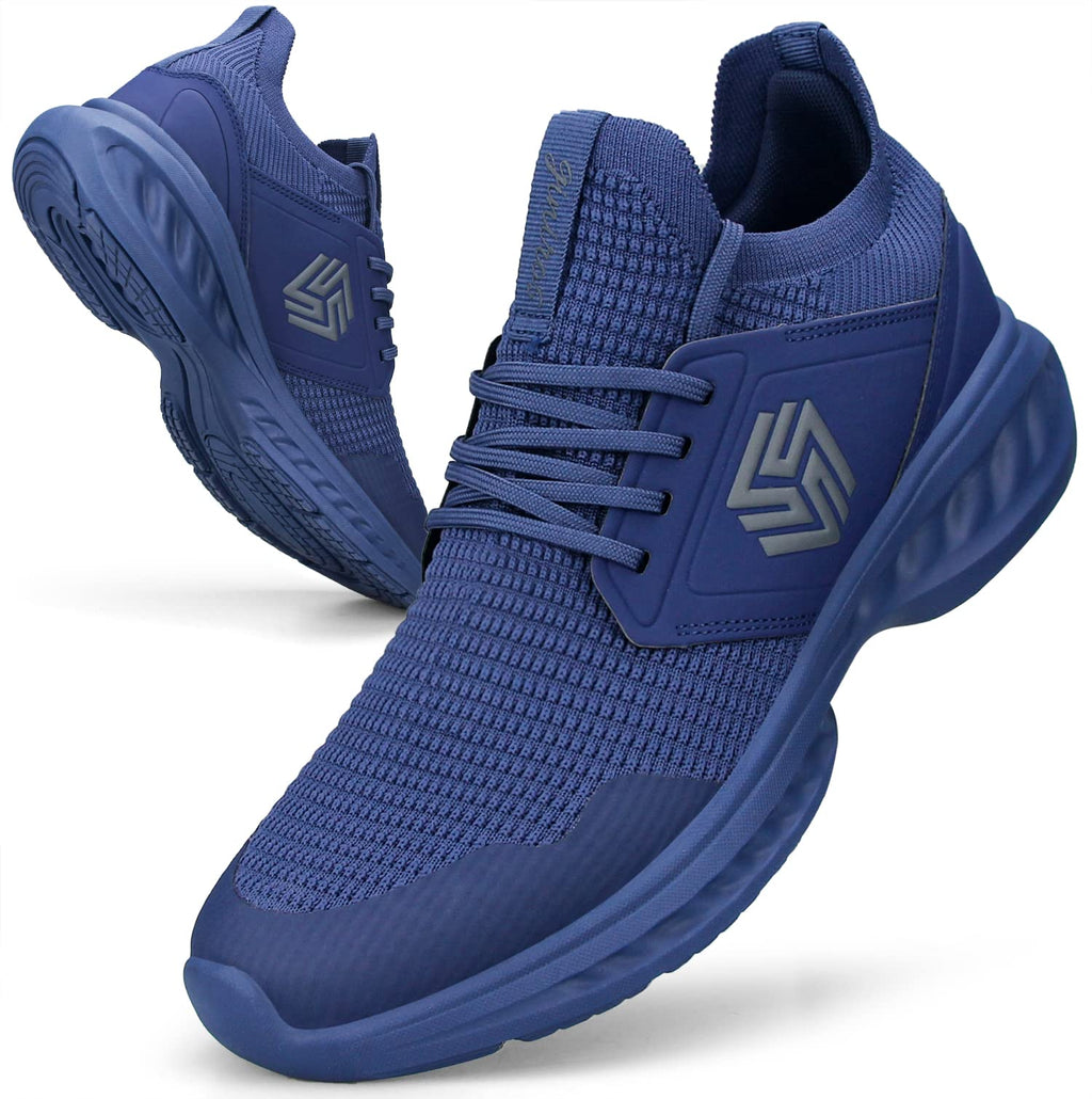 Men's Non-Slip Slip-On Running Shoes – Breathable Lightweight Sneakers