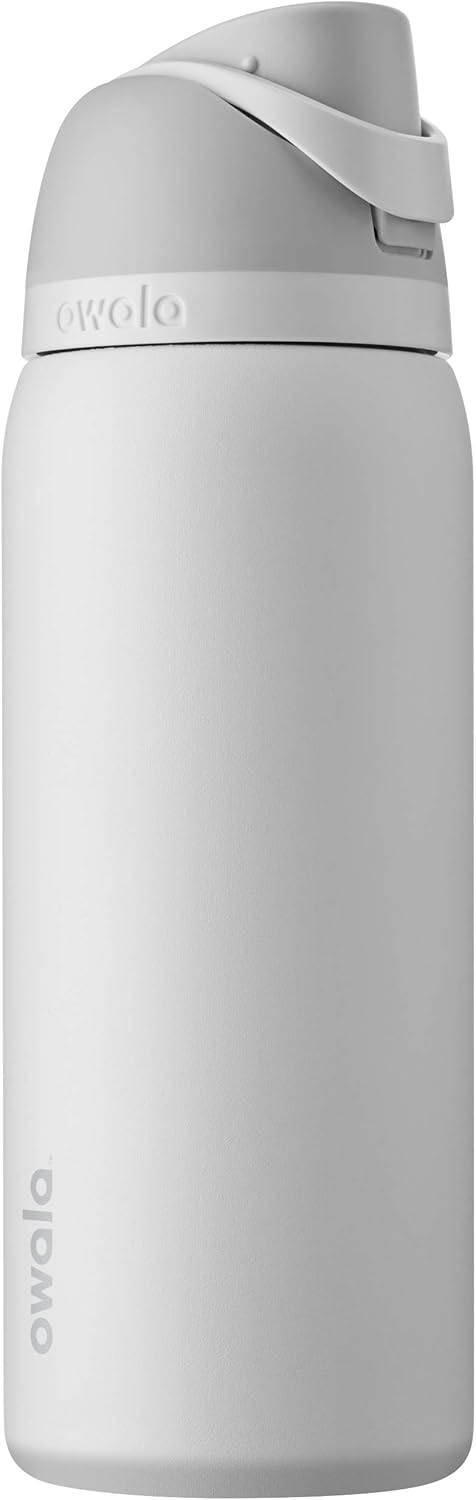 Insulated Stainless Steel Water Bottle with Straw – 32 oz Leak-Proof Sports Bottle
