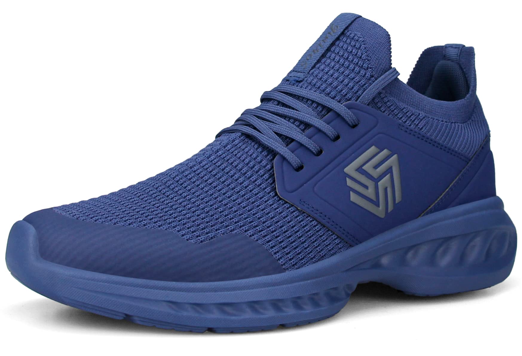 Men's Non-Slip Slip-On Running Shoes – Breathable Lightweight Sneakers