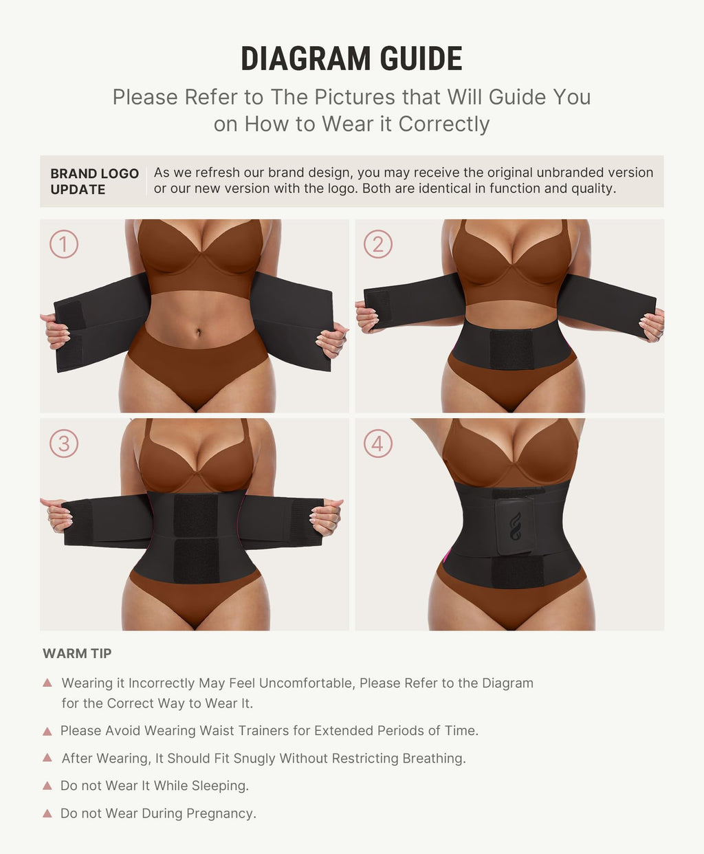 Waist Trainer Trimmer Belt – Tummy Control Ab Belt & Body Shaper for Women & Men