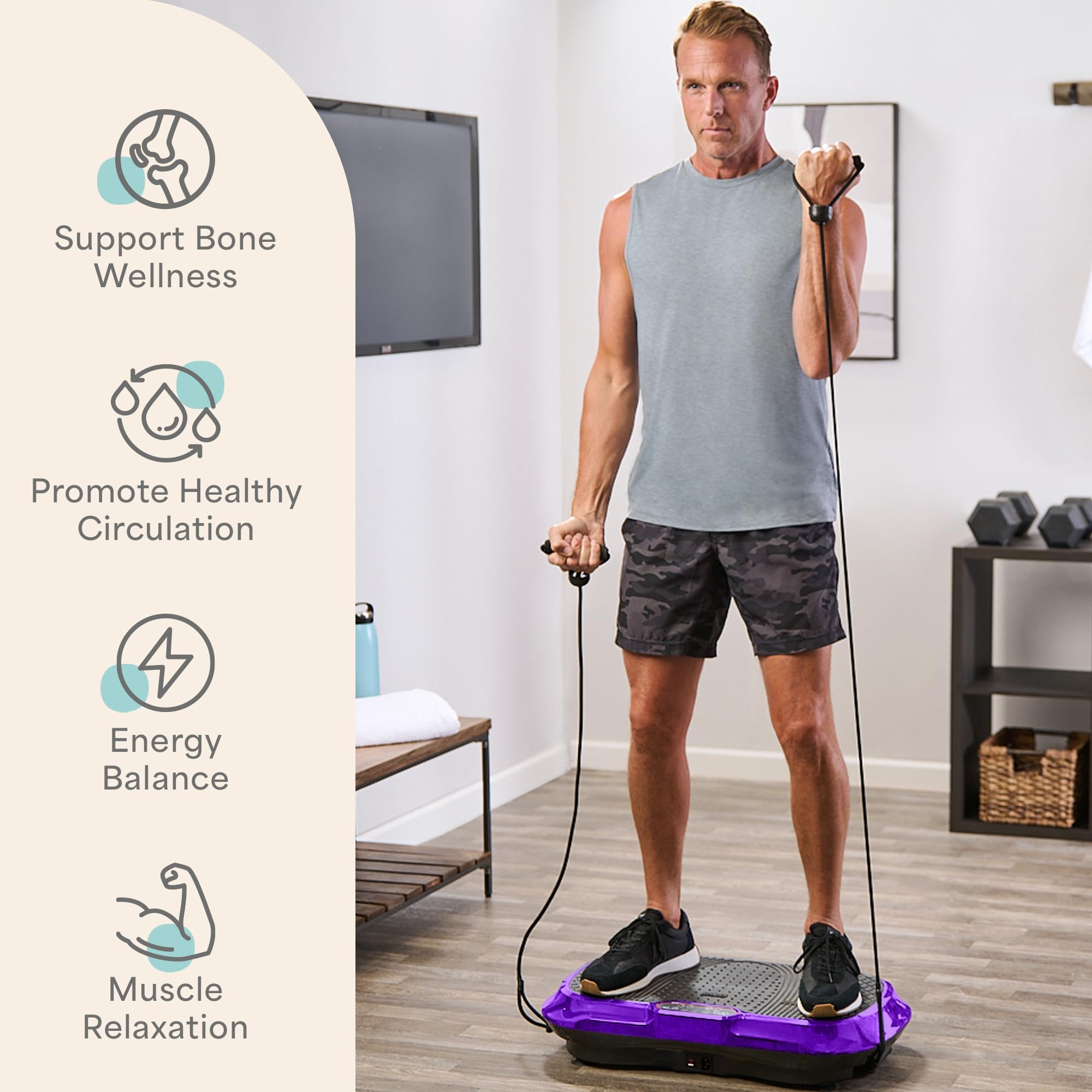 Waver Vibration Plate – High-Intensity Full Body Workout & Toning Machine