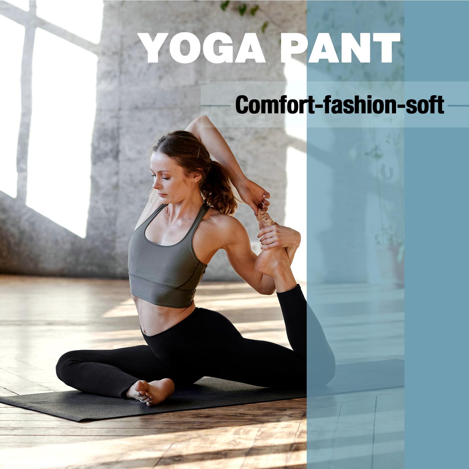 Women's High-Waisted Leggings with Pockets – Buttery-Soft Yoga Pants