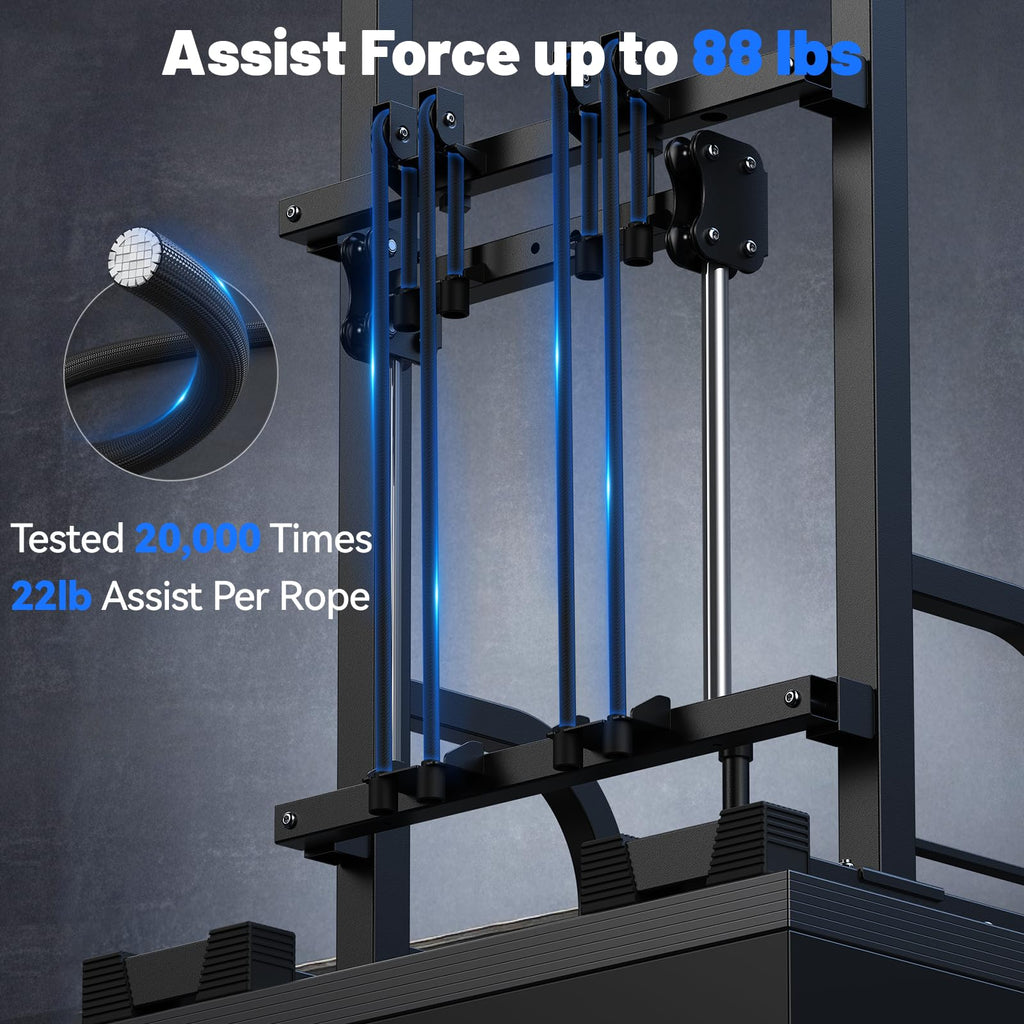 Power Tower Pull Up & Dip Station – 450 lb Capacity Home Gym Strength Trainer