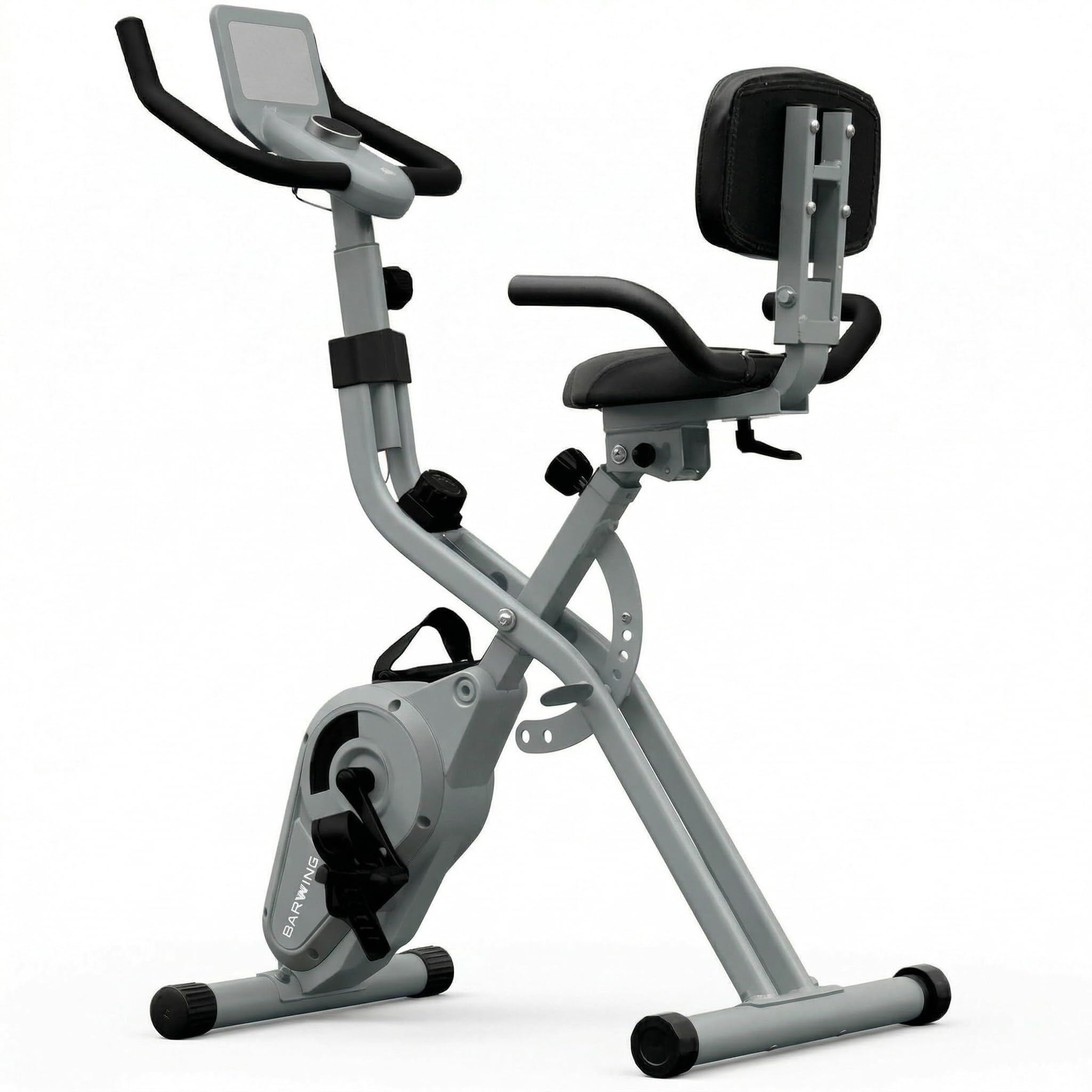 5-in-1 Foldable Exercise Bike – 16-Level Magnetic Indoor Cycling Bike, 350 lb Capacity