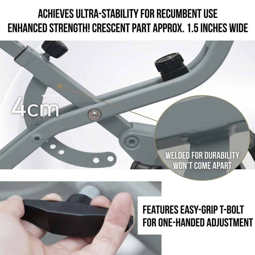 5-in-1 Foldable Exercise Bike – 16-Level Magnetic Indoor Cycling Bike, 350 lb Capacity