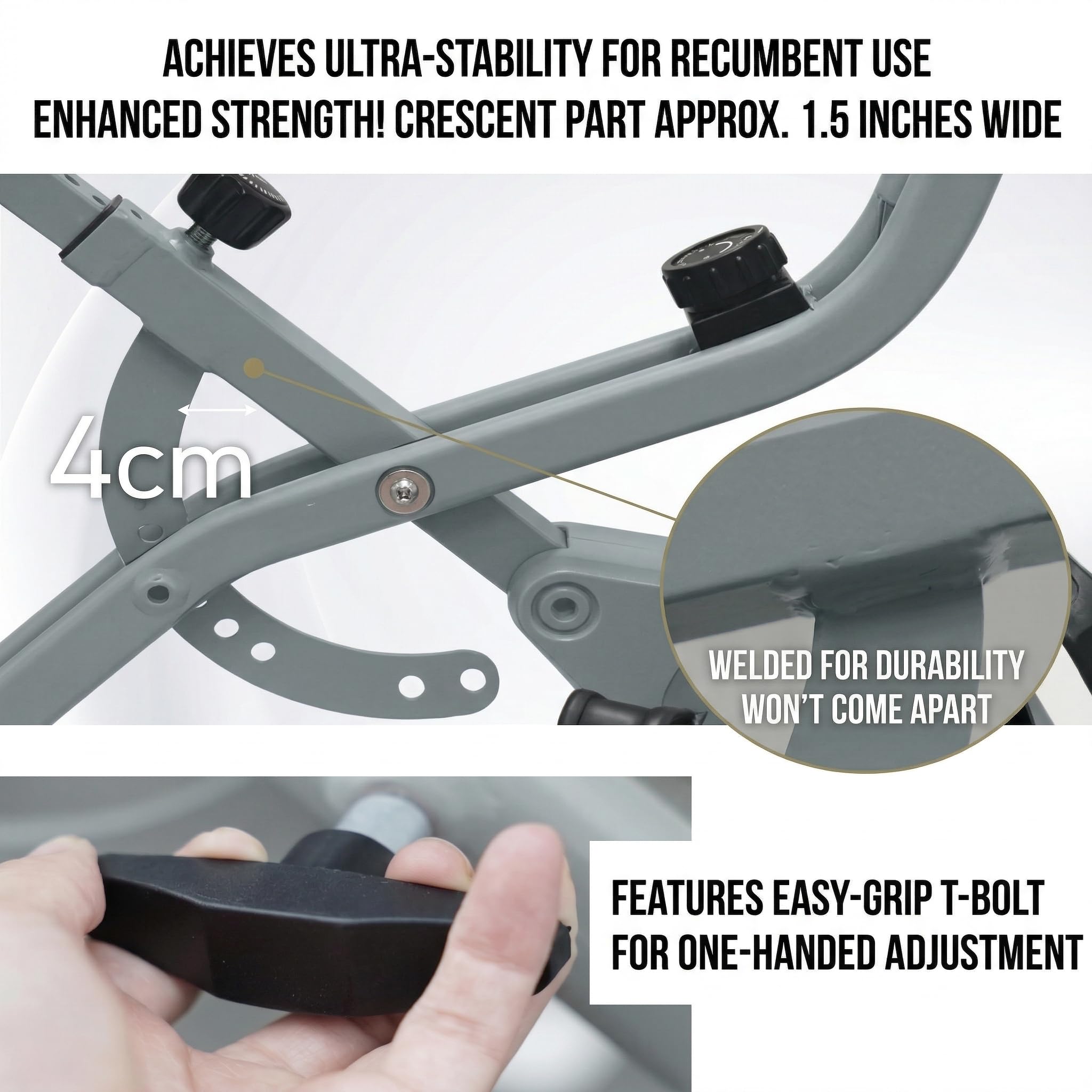 5-in-1 Foldable Exercise Bike – 16-Level Magnetic Indoor Cycling Bike, 350 lb Capacity