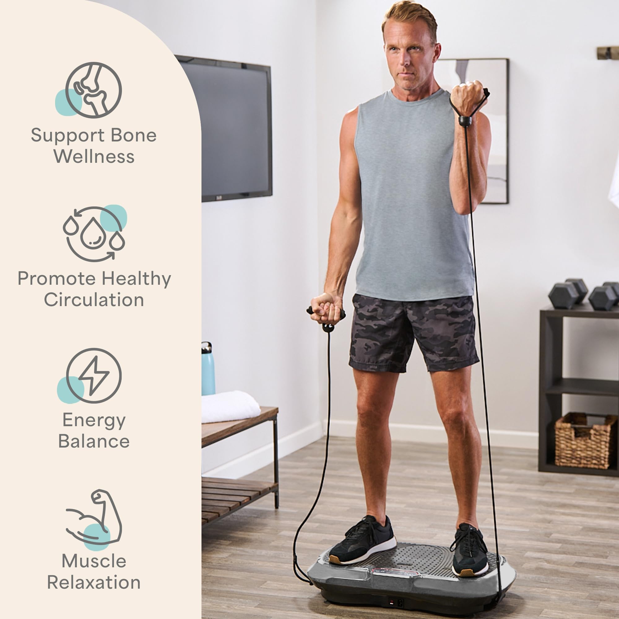 Waver Vibration Plate – High-Intensity Full Body Workout & Toning Machine