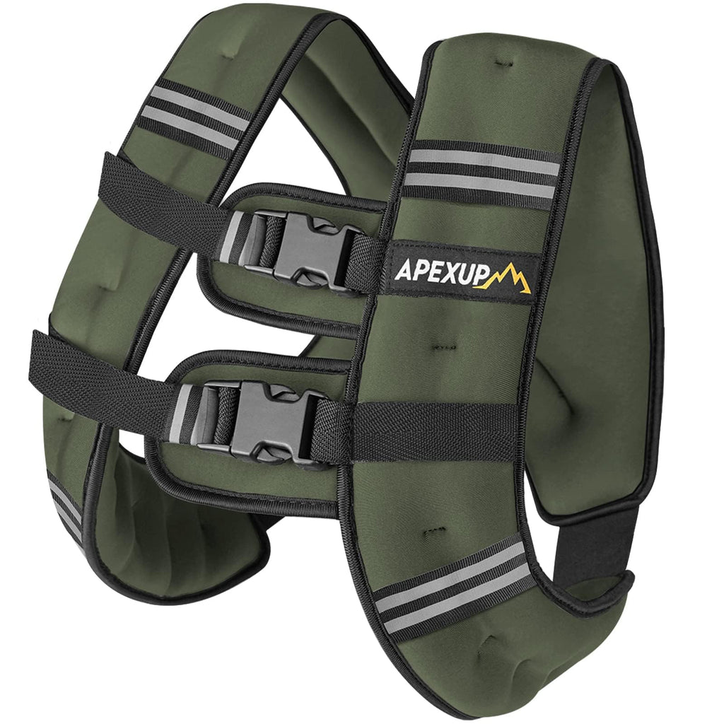 Adjustable Weighted Vest for Men & Women – Strength & Running Training Vest