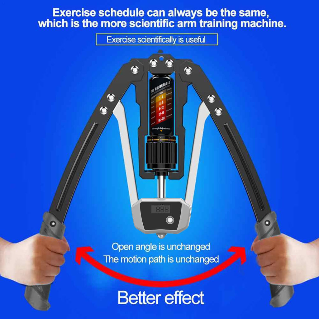Twister Arm Exerciser – Adjustable 22–440 lb Hydraulic Chest & Arm Trainer