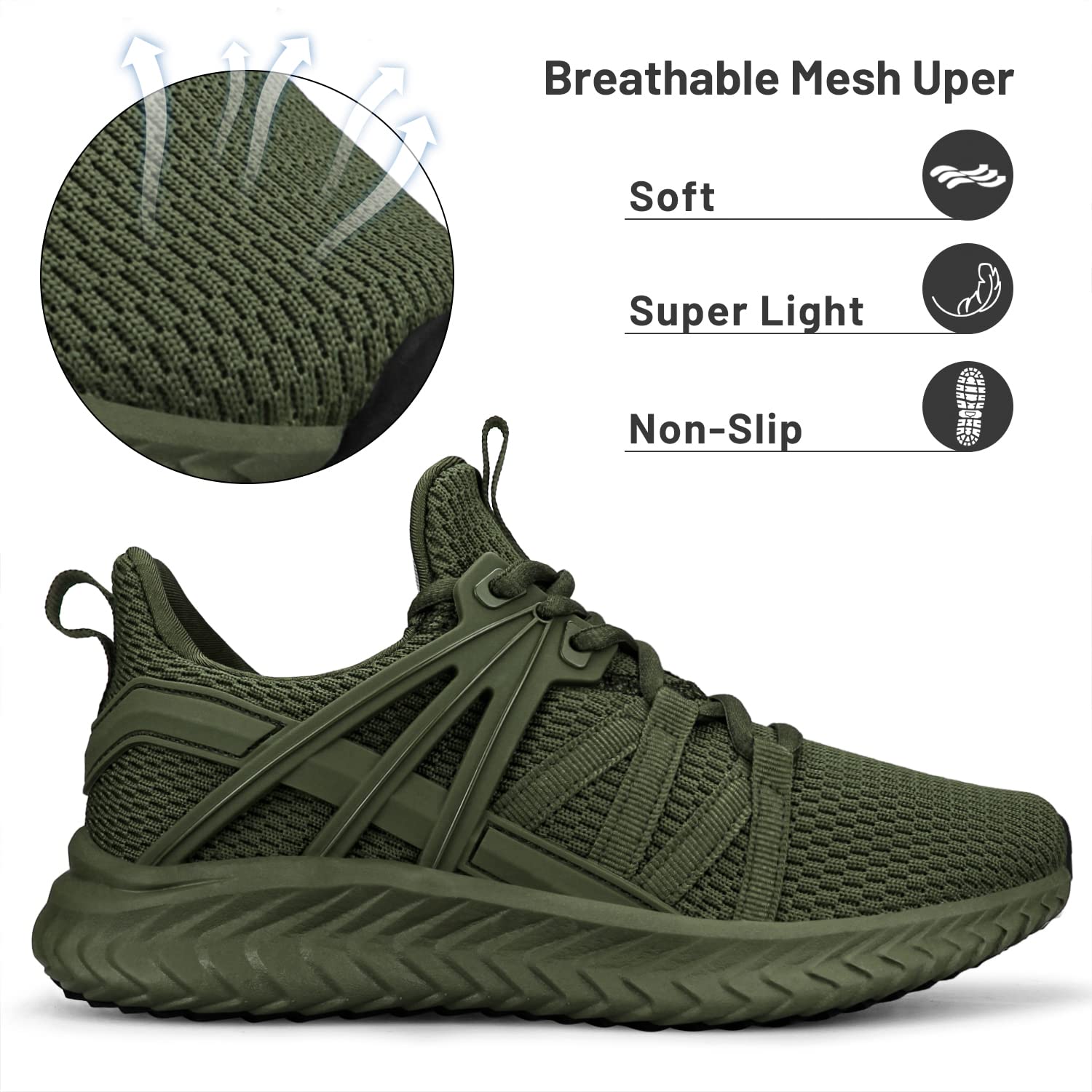 Women's Slip-On Walking Sneakers – Lightweight Casual Shoes for Gym & Travel