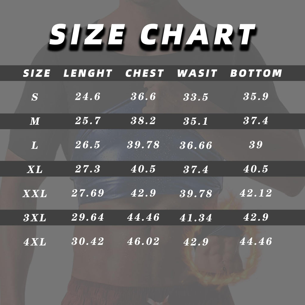 Men's Sauna Sweat Shirt – Compression Workout Top for Fat Burning
