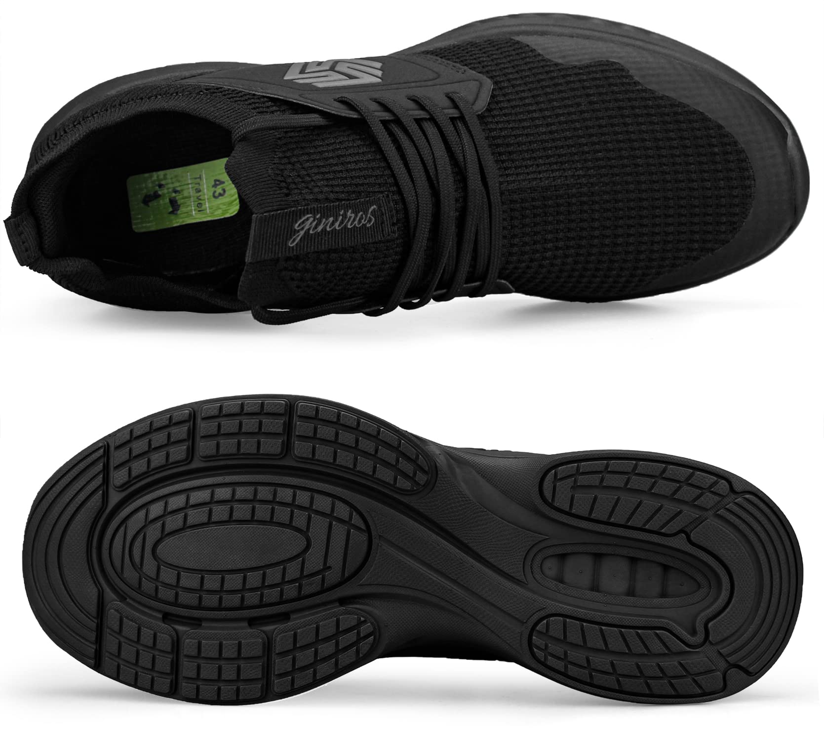 Men's Non-Slip Slip-On Running Shoes – Breathable Lightweight Sneakers