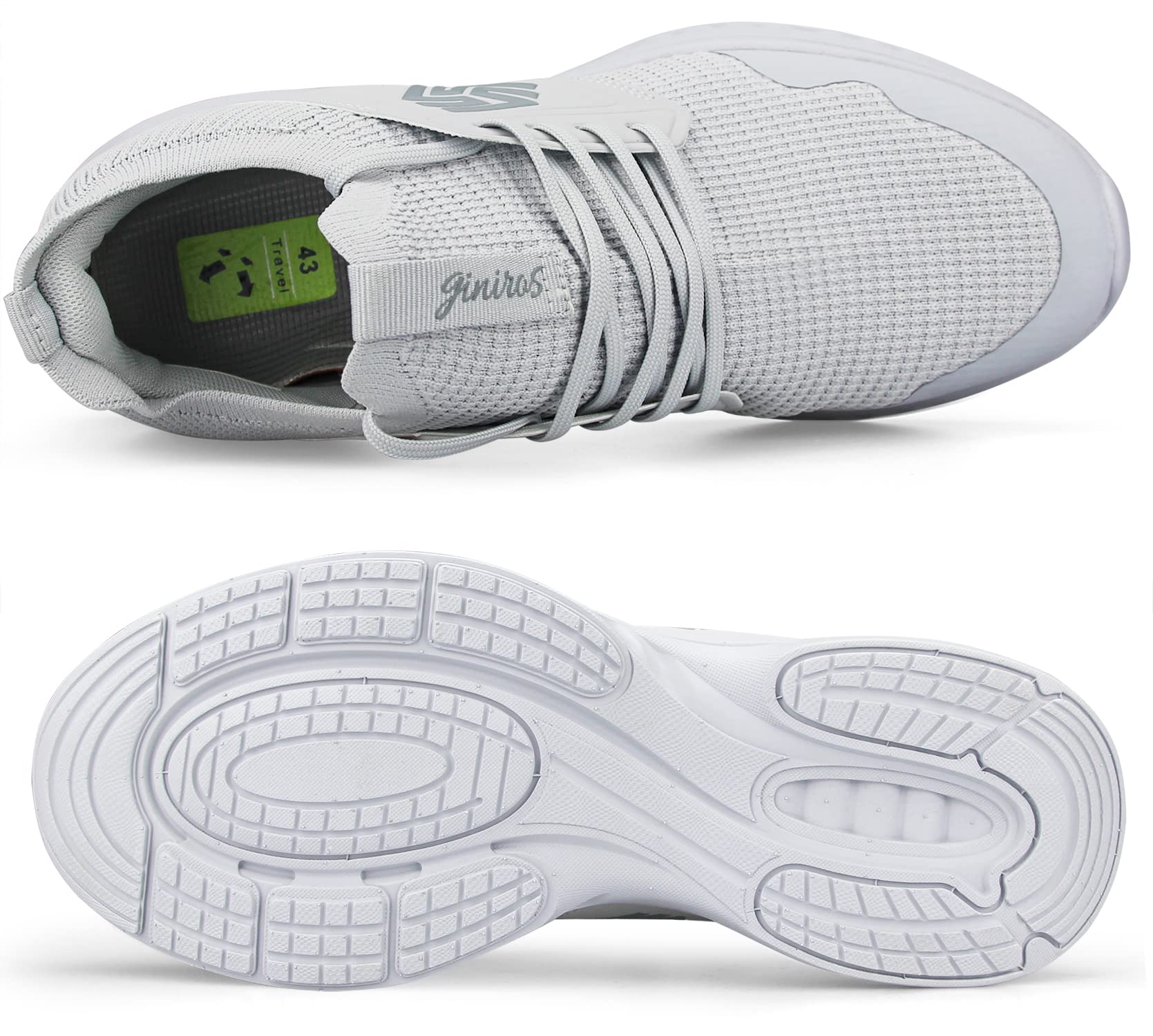Men's Non-Slip Slip-On Running Shoes – Breathable Lightweight Sneakers
