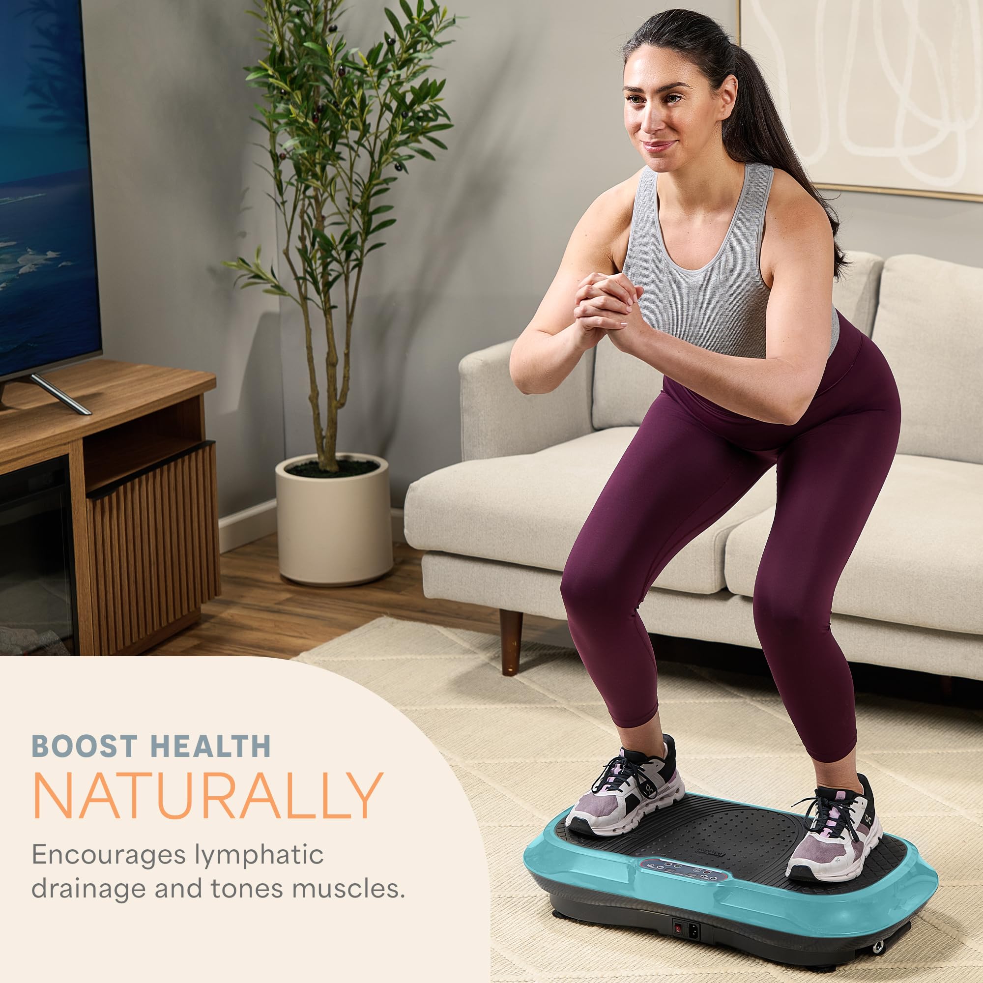 Waver Vibration Plate – High-Intensity Full Body Workout & Toning Machine