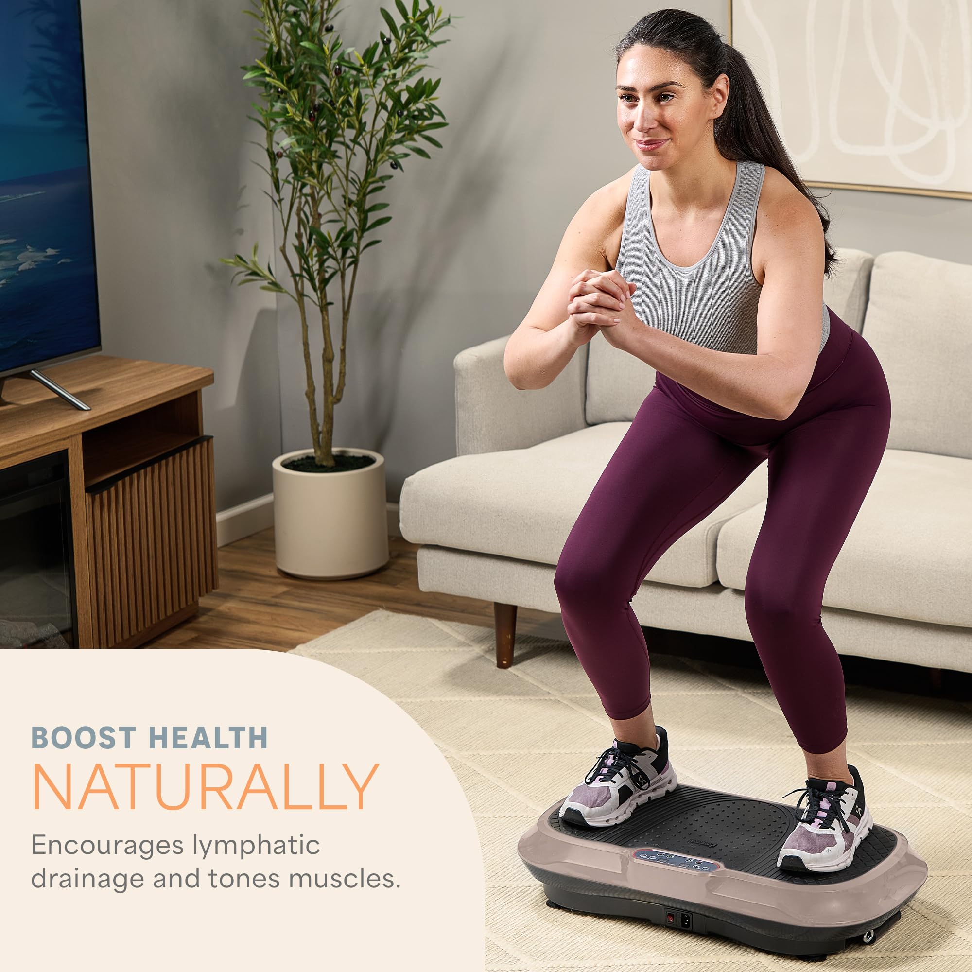 Waver Vibration Plate – High-Intensity Full Body Workout & Toning Machine