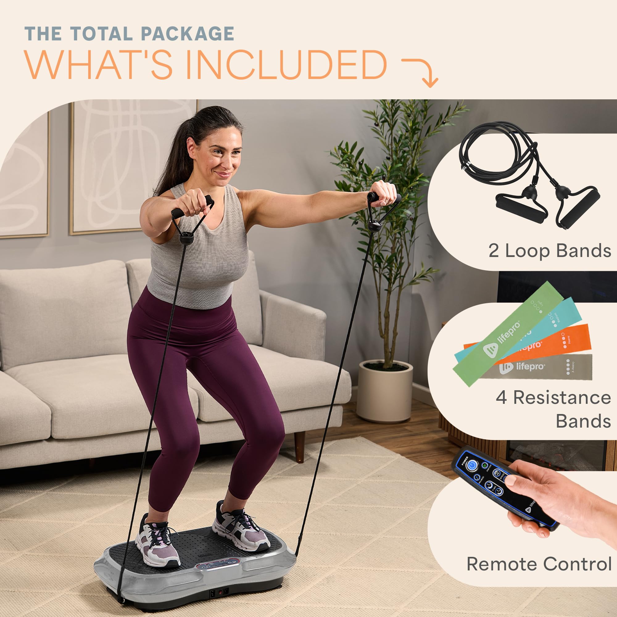 Waver Vibration Plate – High-Intensity Full Body Workout & Toning Machine