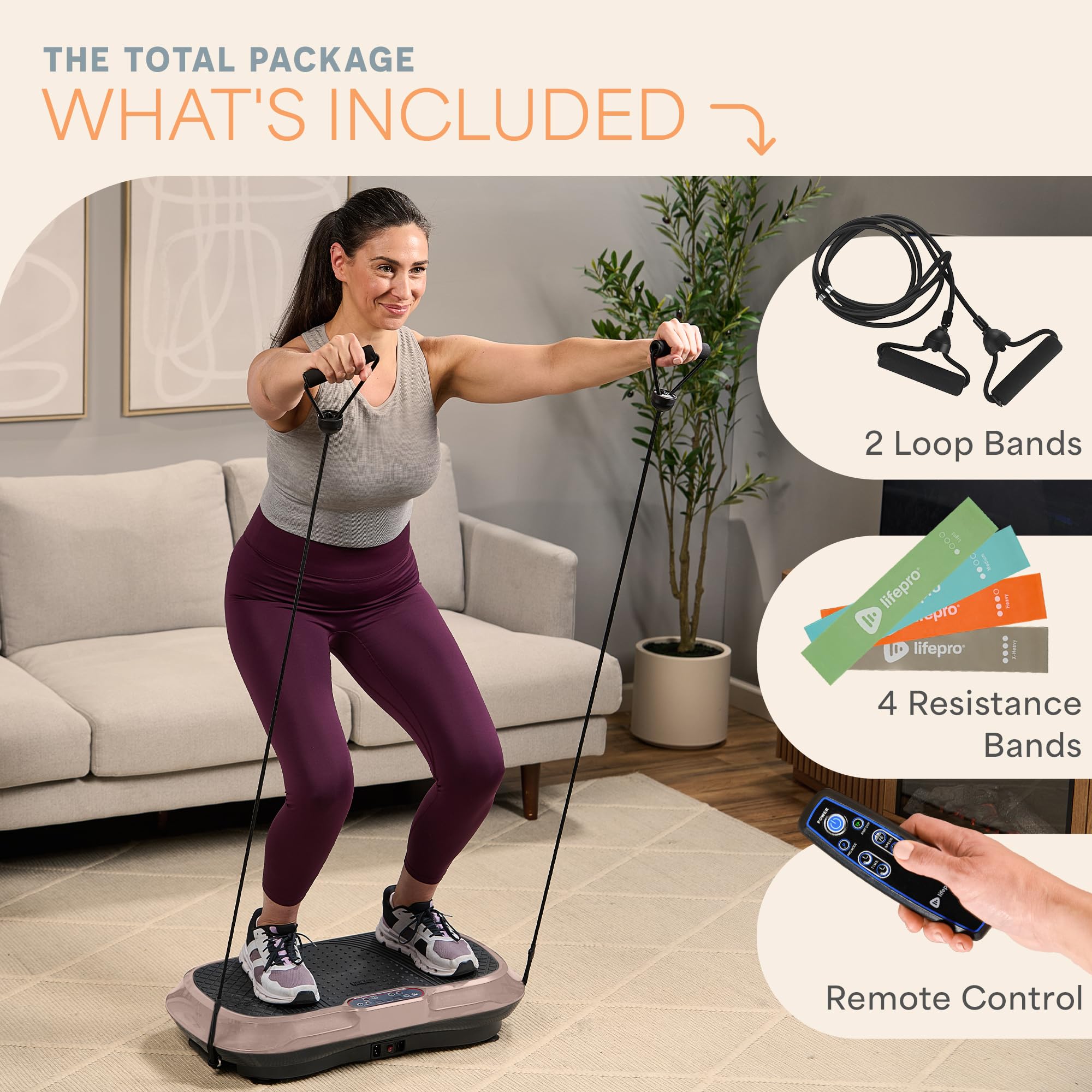 Waver Vibration Plate – High-Intensity Full Body Workout & Toning Machine