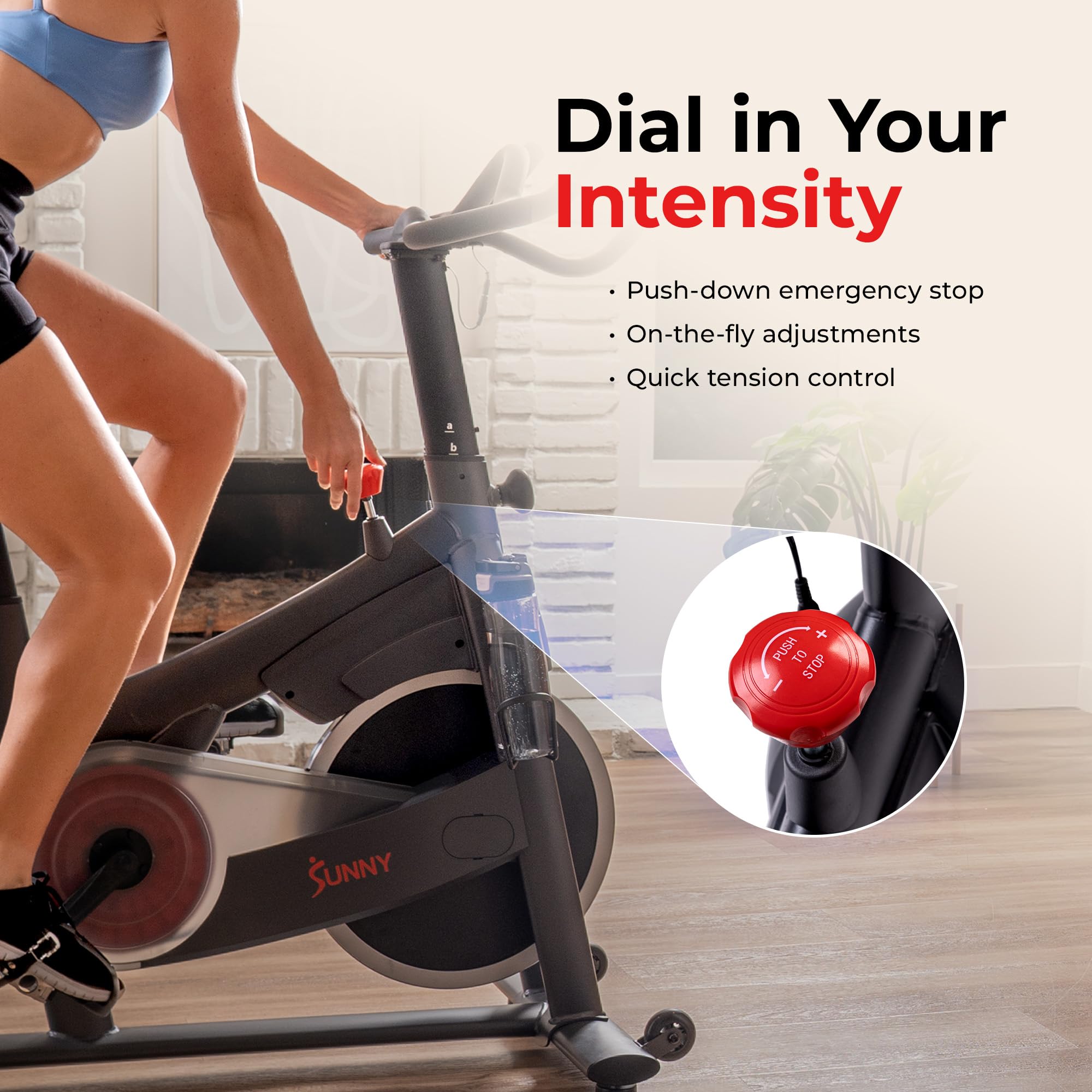 Smart Magnetic Indoor Cycling Bike – Quiet Belt Drive Exercise Bike for Home Cardio