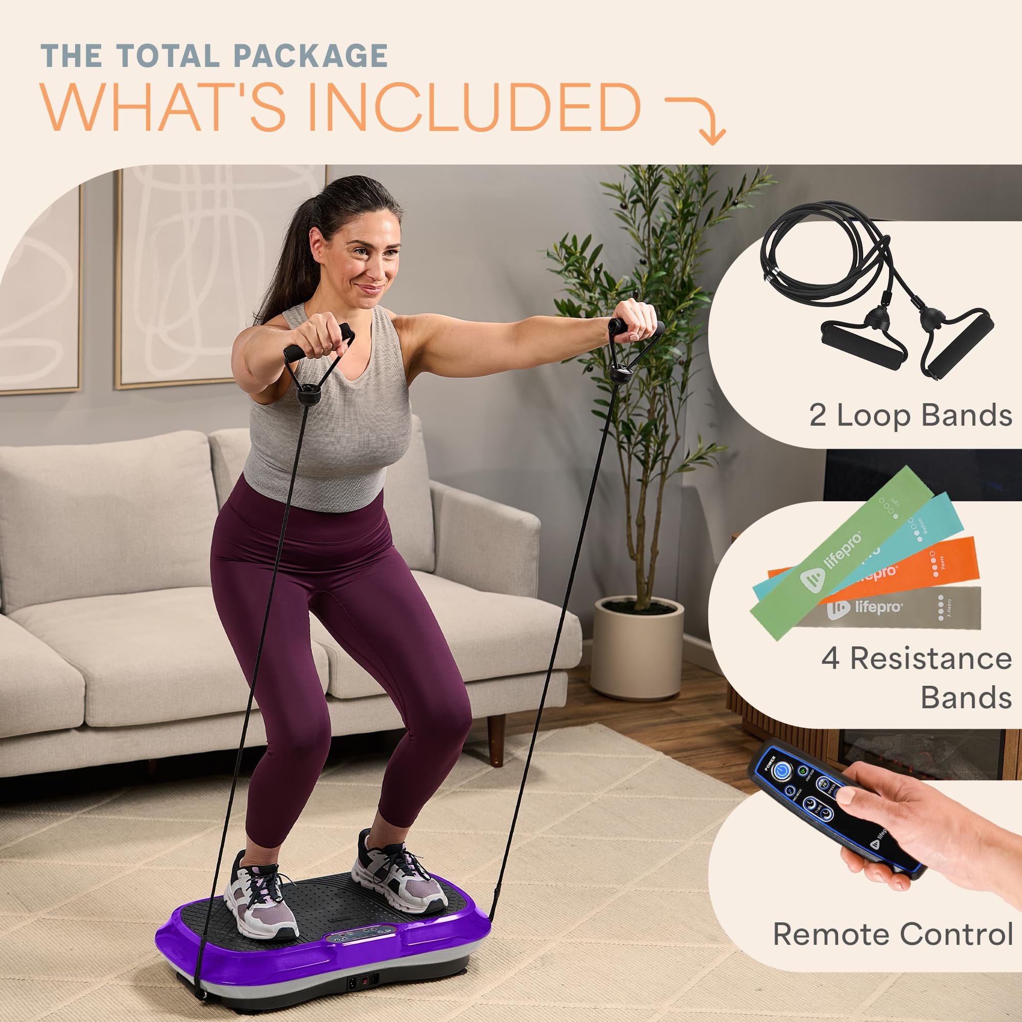 Waver Vibration Plate – High-Intensity Full Body Workout & Toning Machine