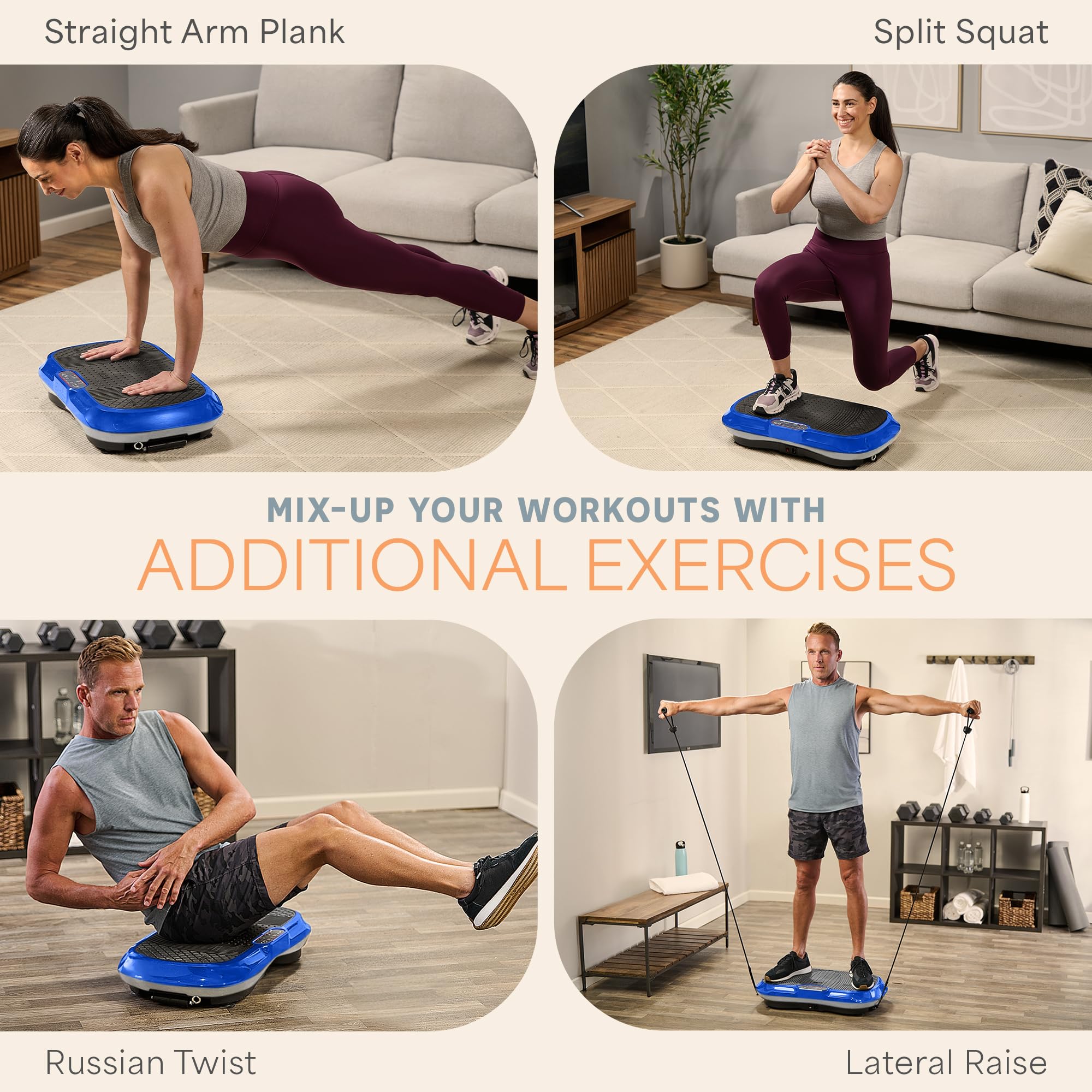 Waver Vibration Plate – High-Intensity Full Body Workout & Toning Machine