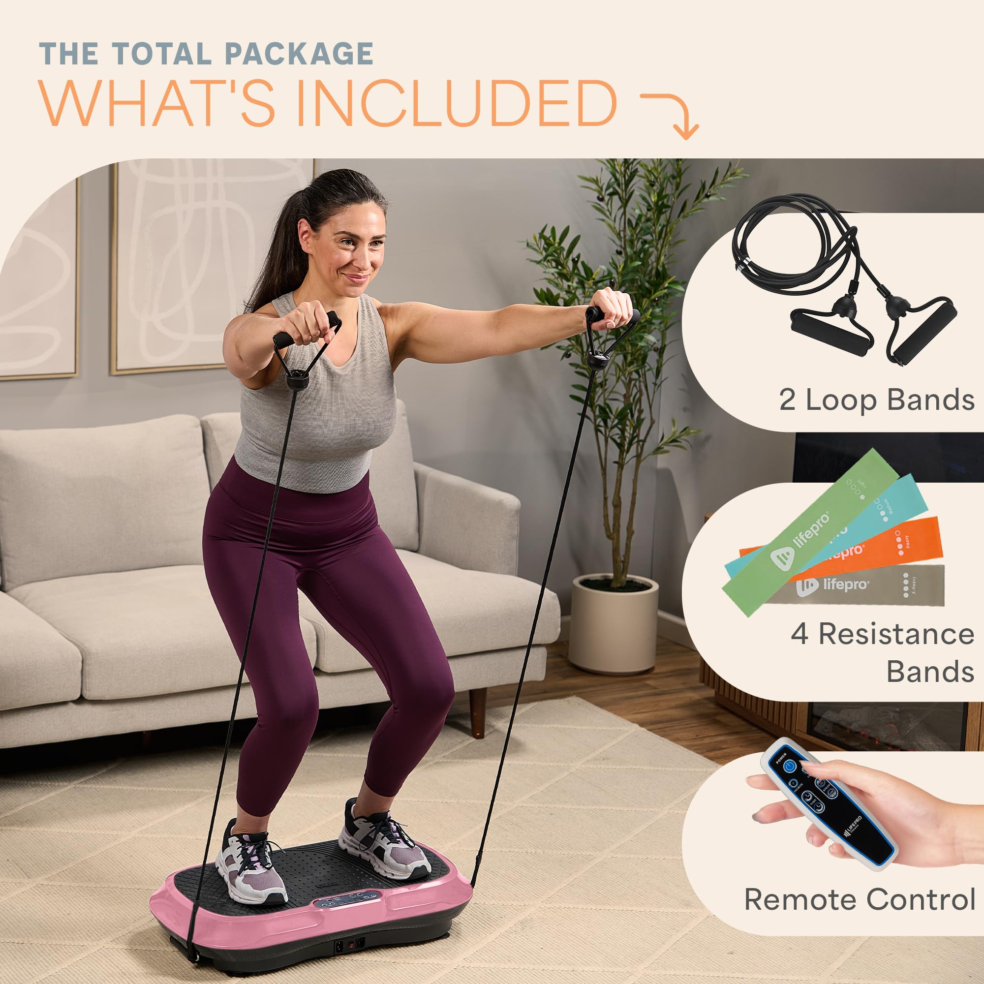 Waver Vibration Plate – High-Intensity Full Body Workout & Toning Machine