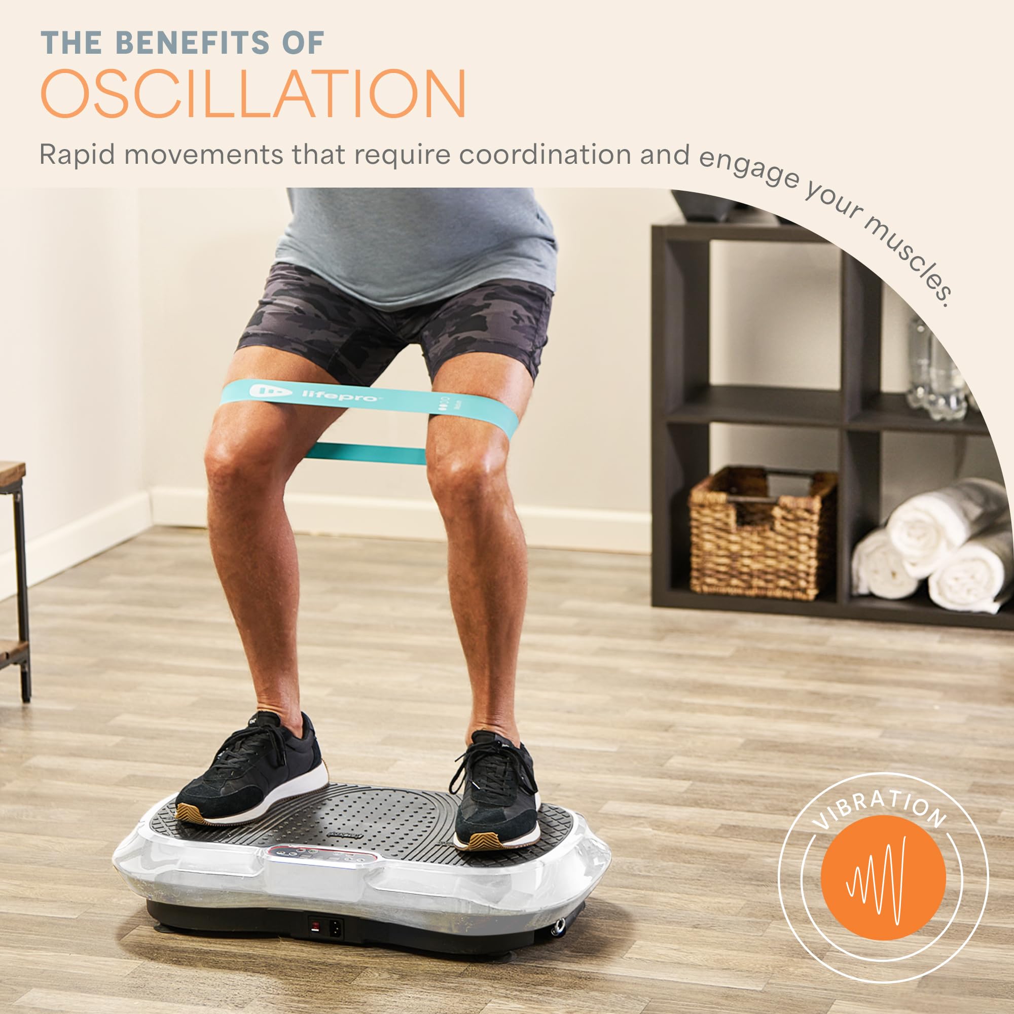 Waver Vibration Plate – High-Intensity Full Body Workout & Toning Machine