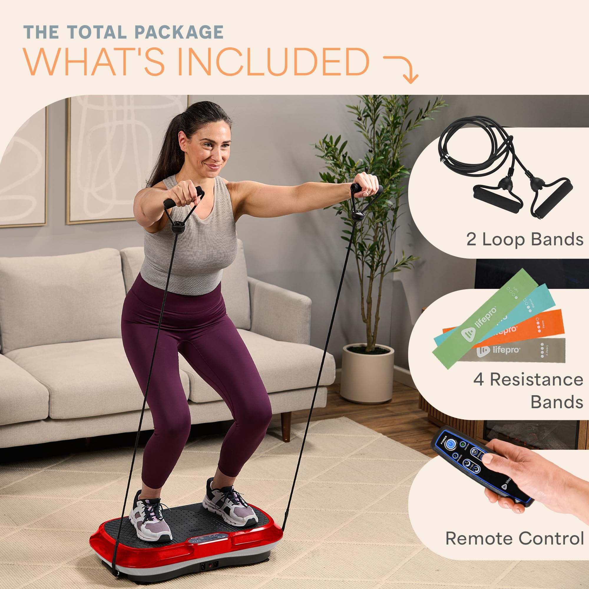 Waver Vibration Plate – High-Intensity Full Body Workout & Toning Machine