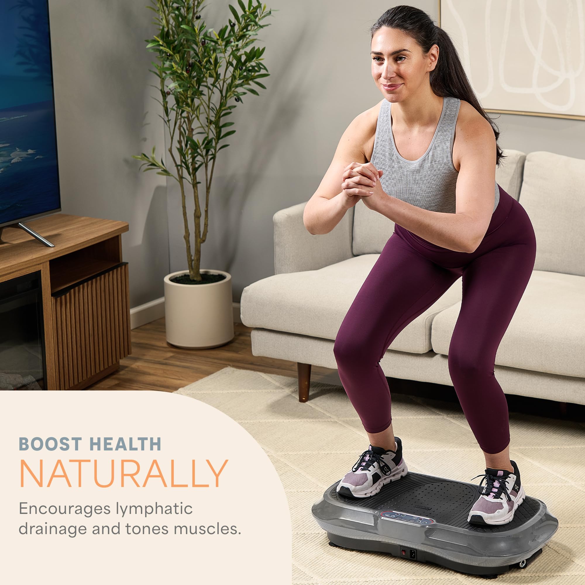 Waver Vibration Plate – High-Intensity Full Body Workout & Toning Machine